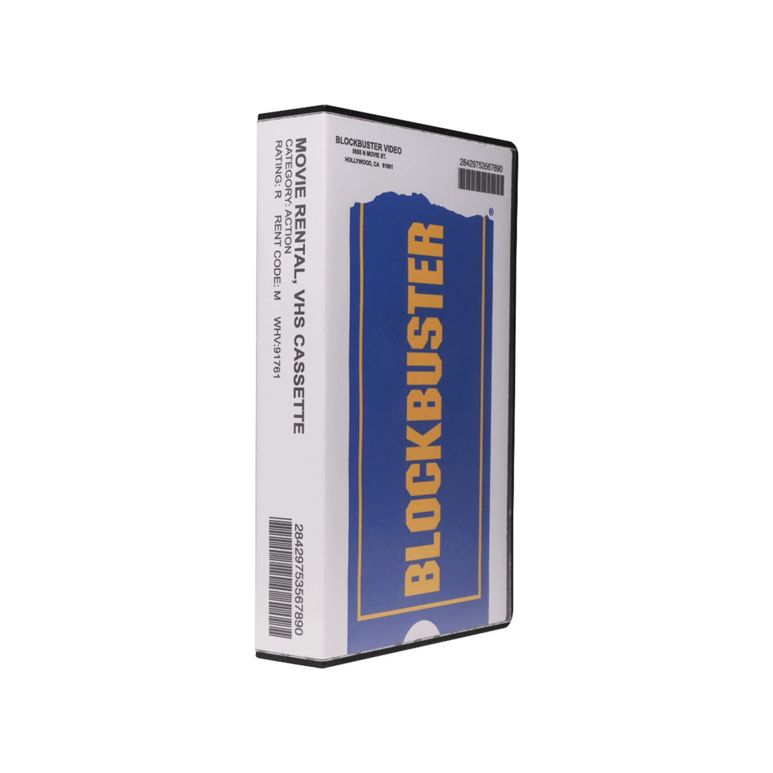 6 Retro Fighters Blockbuster Mini VHS Cassette Switch Game Case, 6 of 10