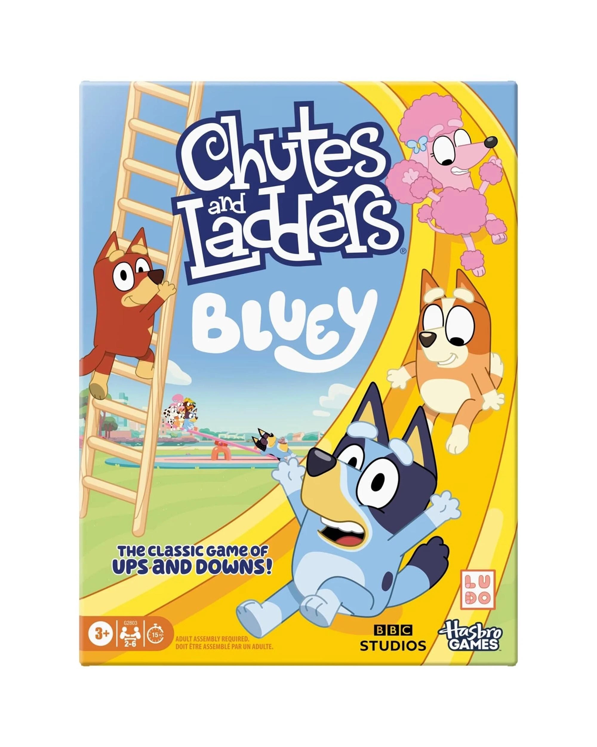 2 Bluey Chutes and Ladders Board Game, 2 of 5