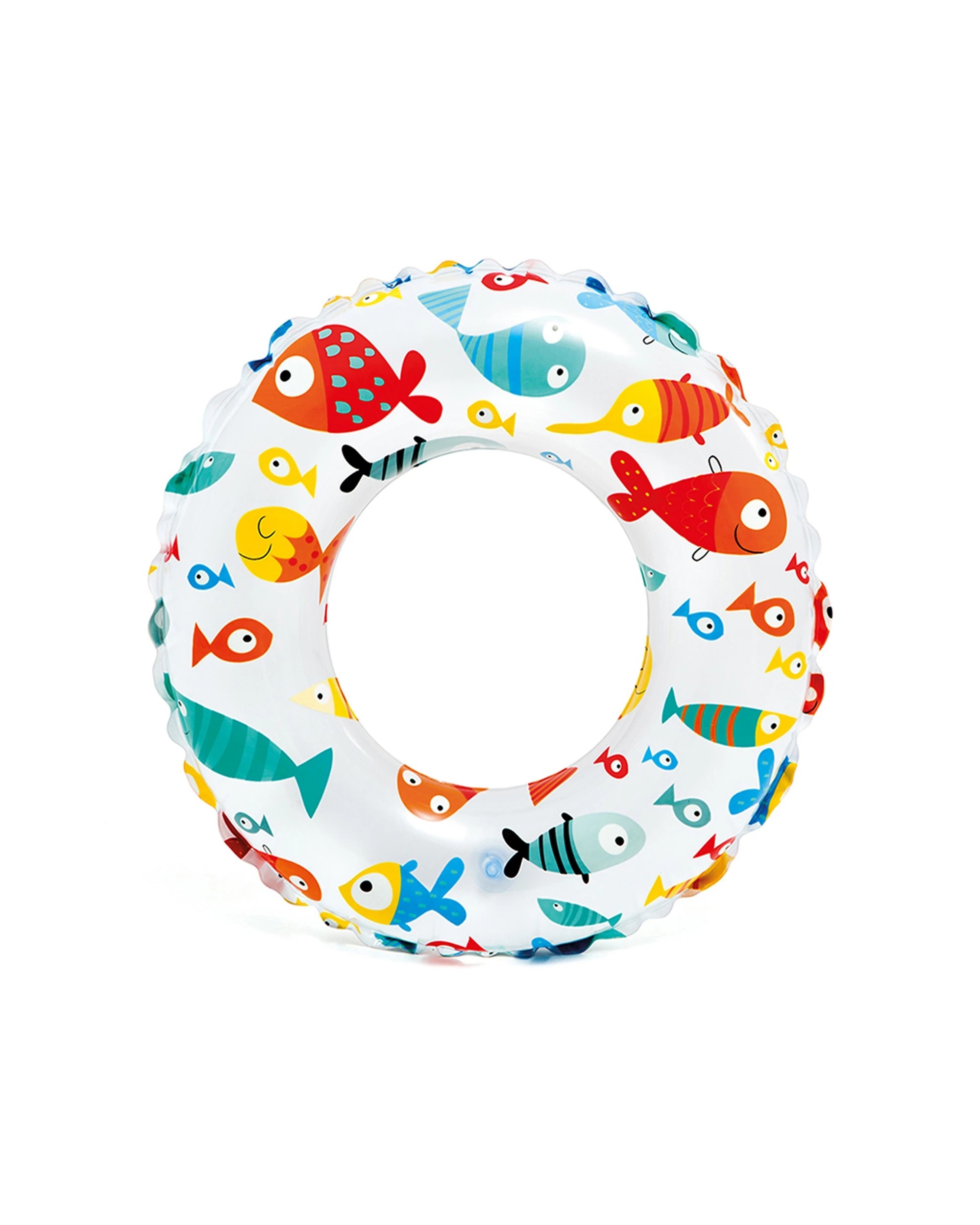 2 Intex Lively Print Swim Rings Inflatable Kids Floats 6-10Y+ - Assorted, 2 of 8