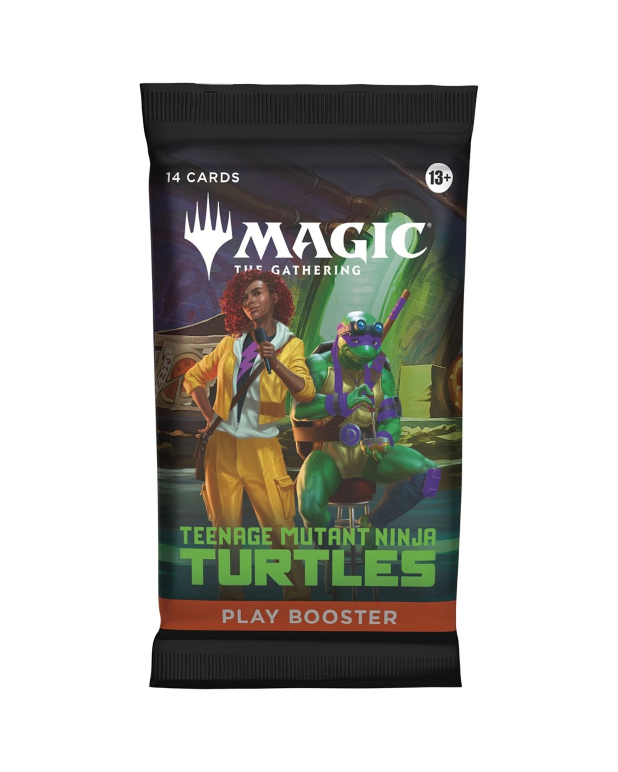 1 Magic The Gathering: Universes Beyond: Teenage Mutant Ninja Turtles Play Booster Pack, 1 of 2
