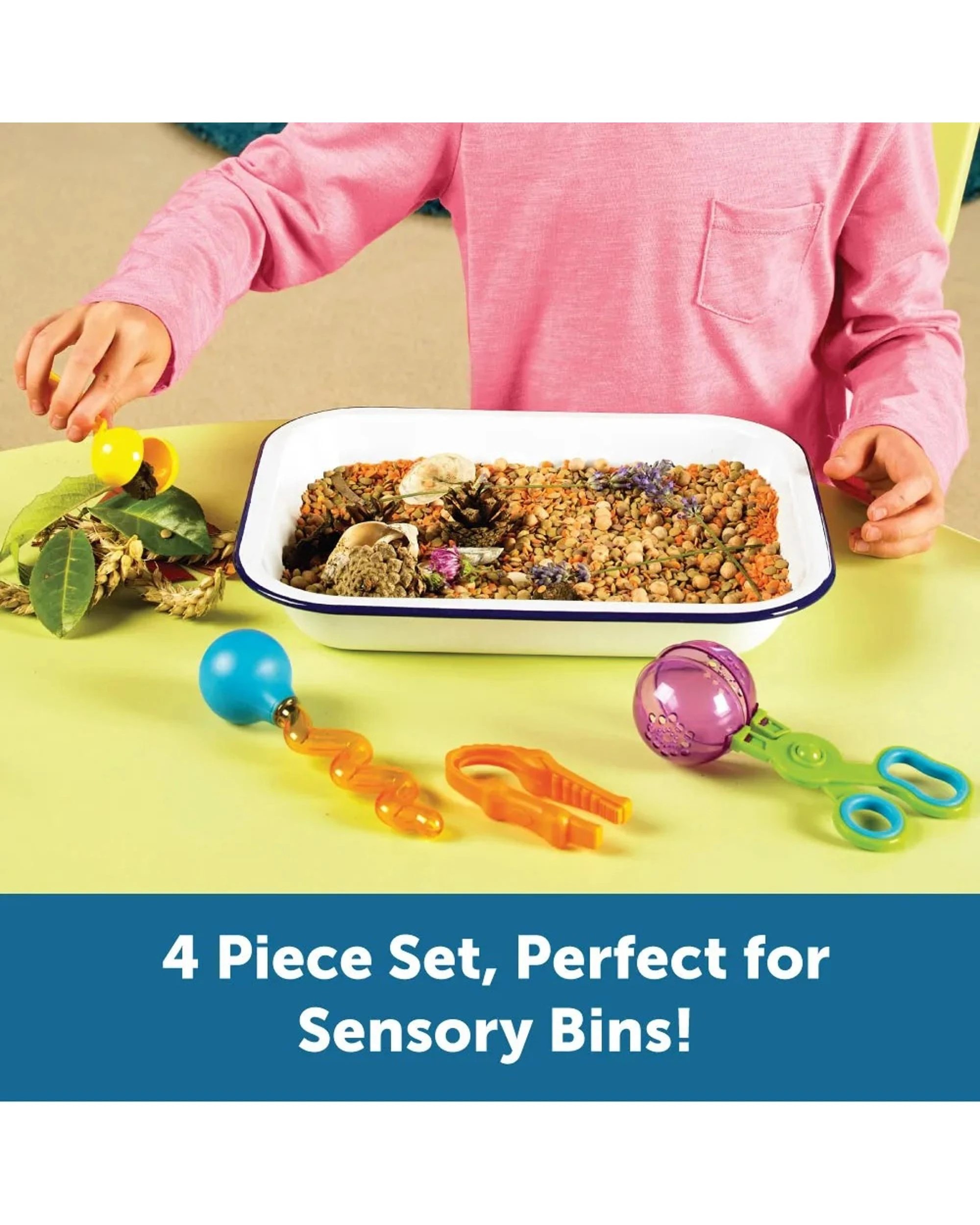 4 Learning Resources Helping Hands Fine Motor Tool Set, 4 of 6