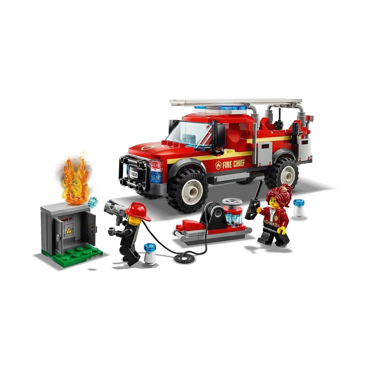 4 LEGO City Town Fire Chief Response Truck 60231, 4 of 5