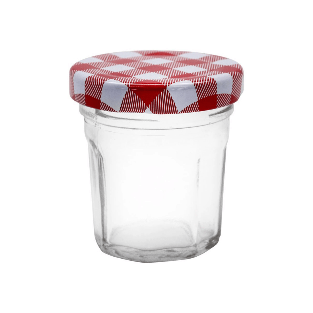 3 6pc Lemon & Lime 30ml Mini Toscana Air-tight Glass Jars W/ Screw Top Lid Red
 - Red, 3 of 4