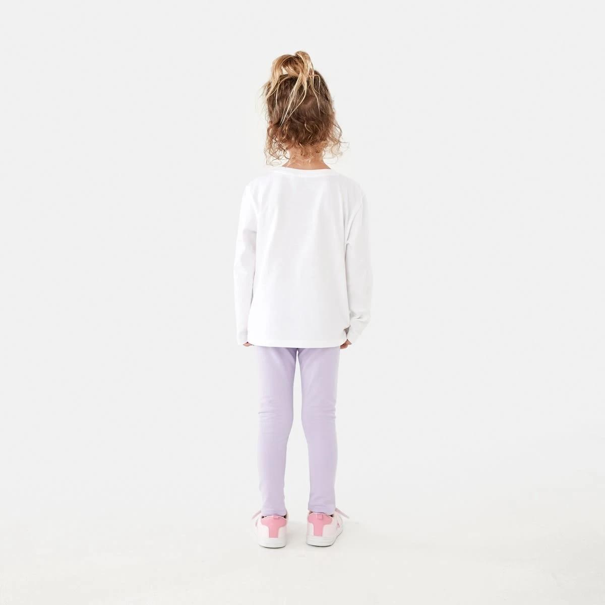 5 Fleecy Lined Leggings Unicorn, 5 of 7
