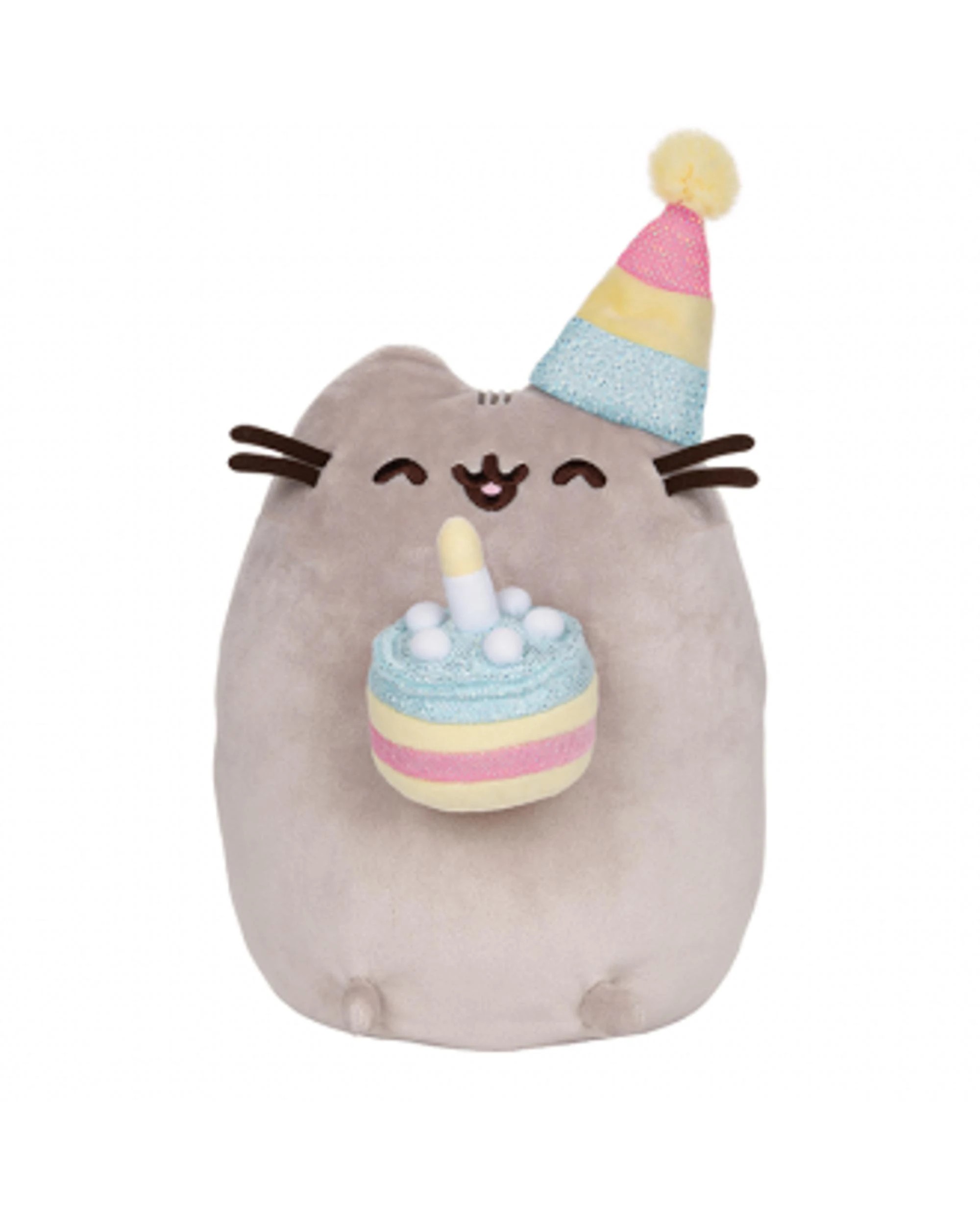 1 Gund Pusheen Birthday Pusheen 24cm Plush, 1 of 4