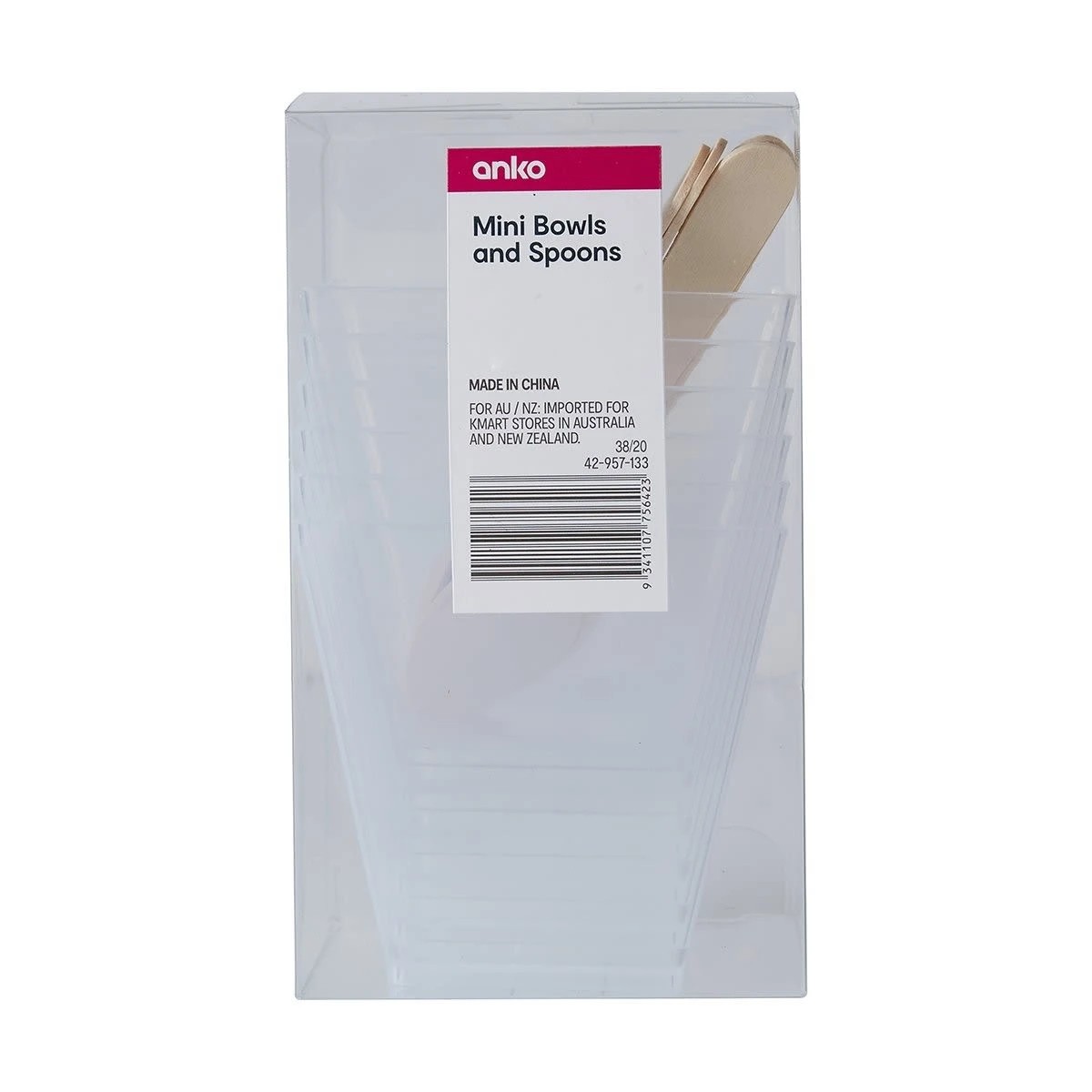 6 Reusable Mini Bowls and Spoons Set, 6 of 6