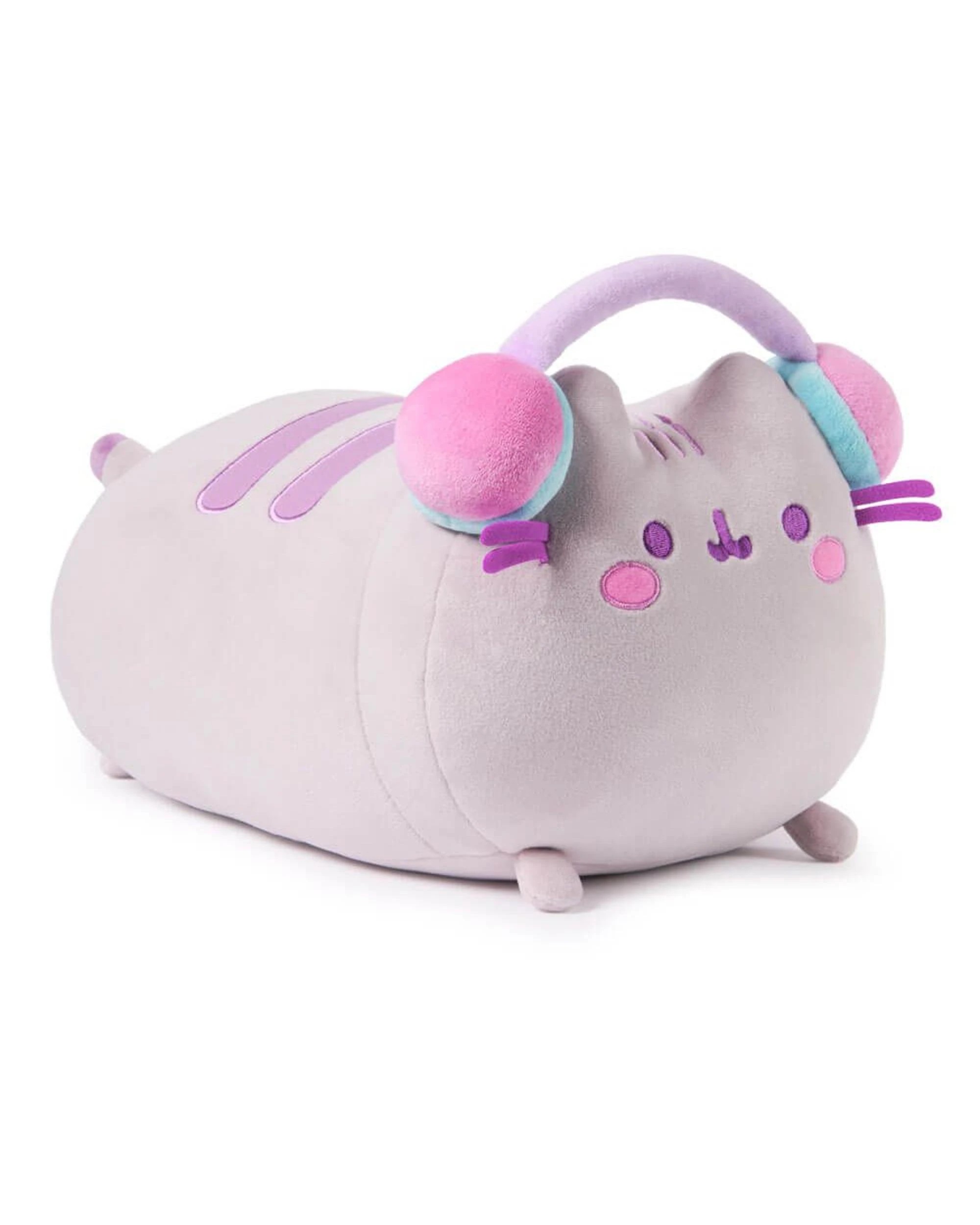 3 Pusheen Gamer Girl Log Squisheen 20cm Plush, 3 of 8