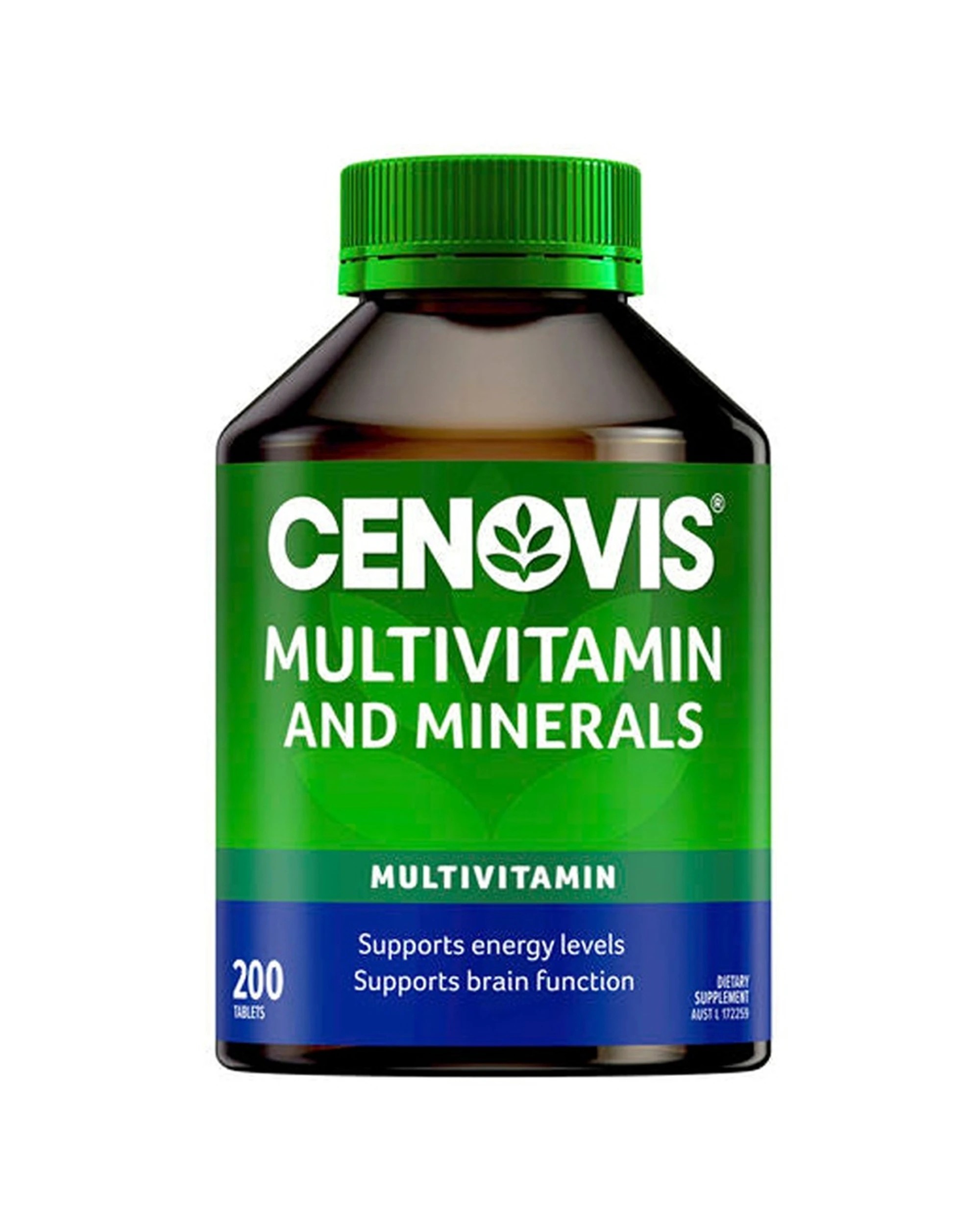 4 Cenovis 200pc Multivitamin & Minerals Supplement Tablets Supports Energy Immune Health, 4 of 5