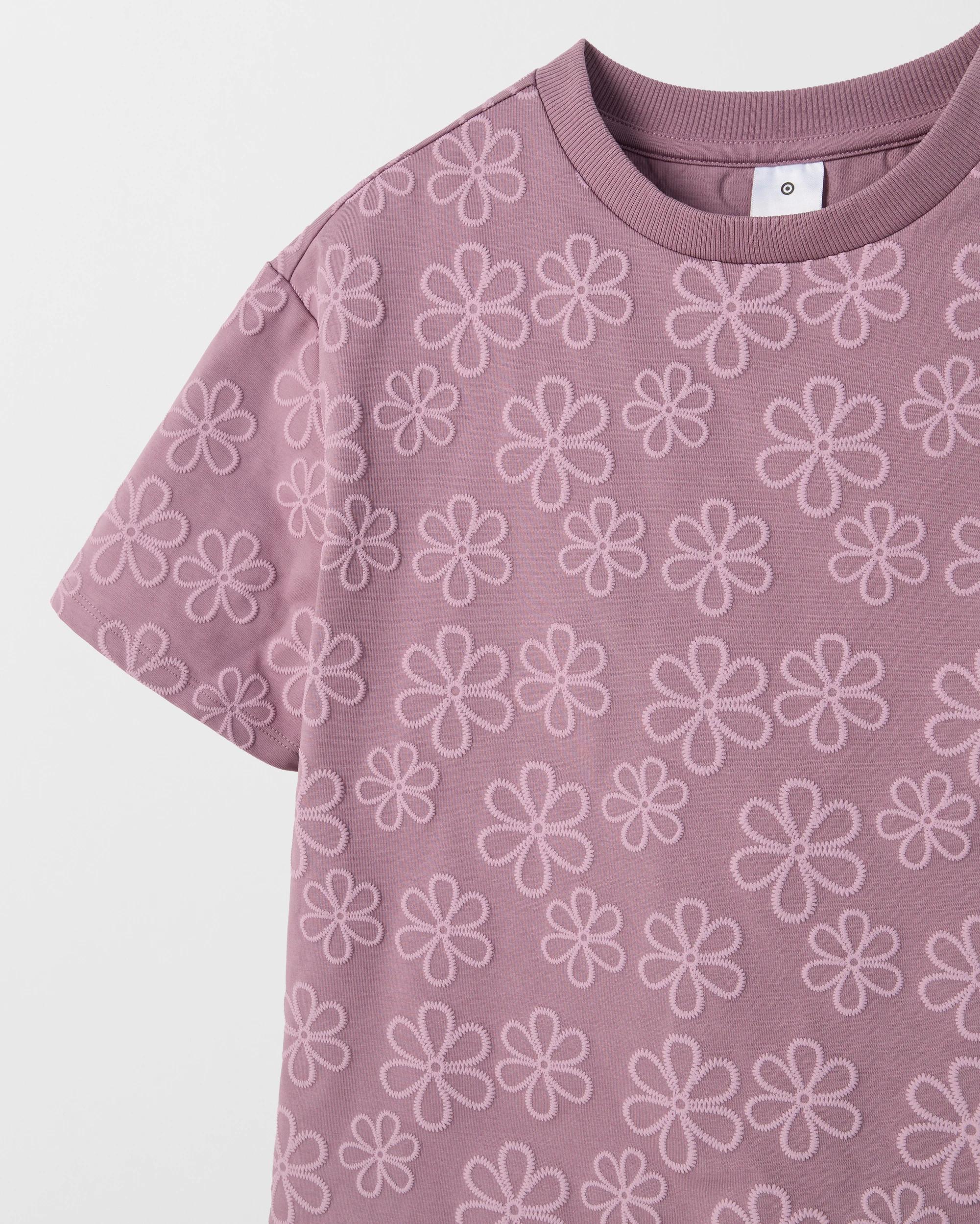 2 Target Kids Australian Cotton Blend T-Shirt and Skort Set DUSTY MAUVE, 2 of 3