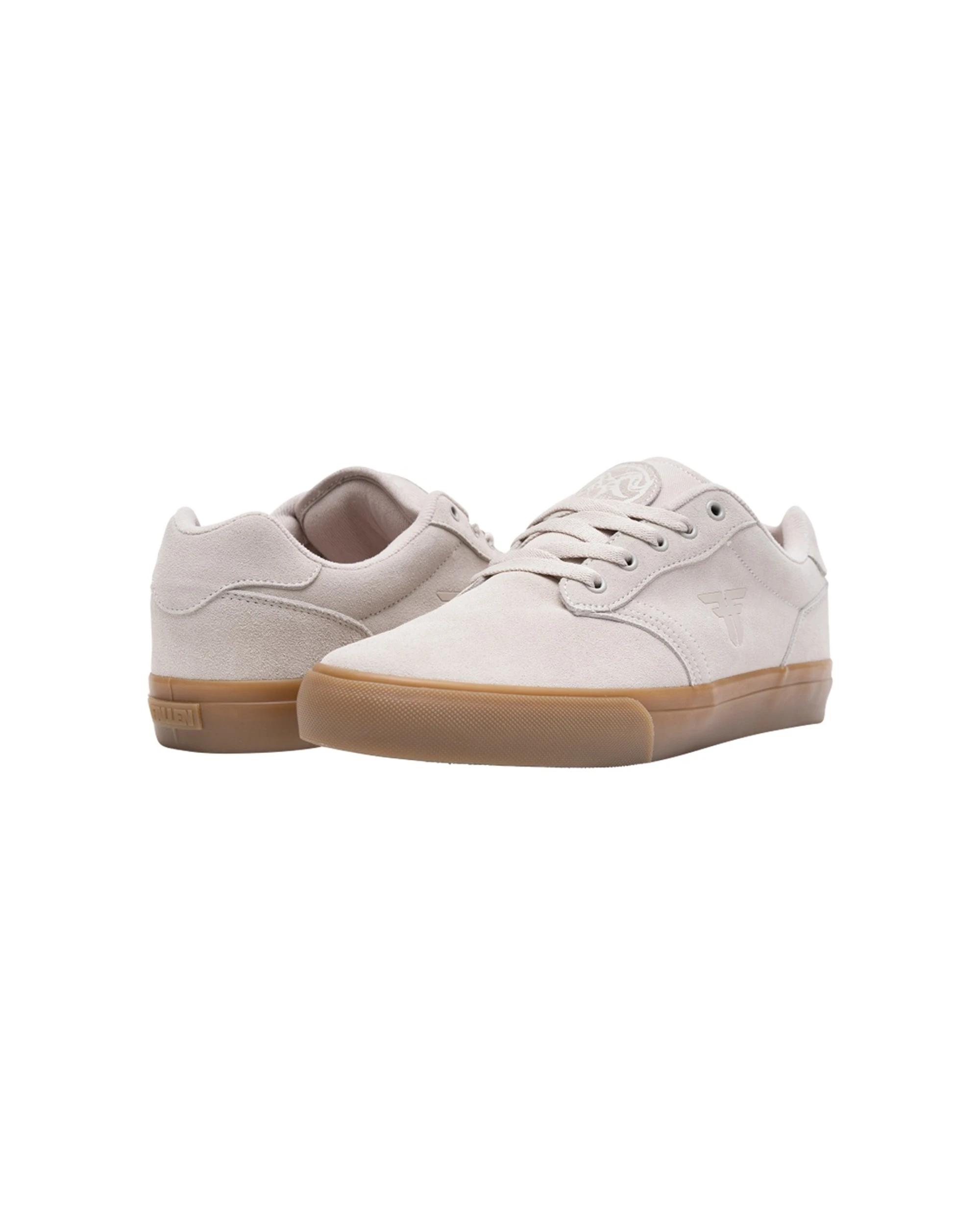 2 Fallen Footwear The GOAT Mens Casual Skate Shoes Suede PU Vulcanized BEIGE/LIGHT GUM, 2 of 6