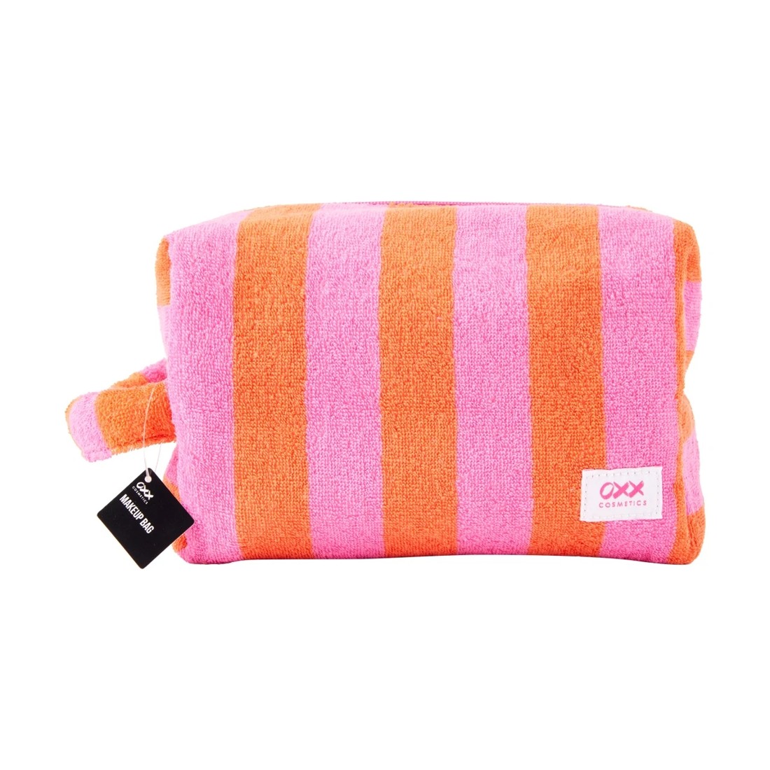 4 OXX Cosmetics Makeup Bag - Pink and Orange, 4 of 4