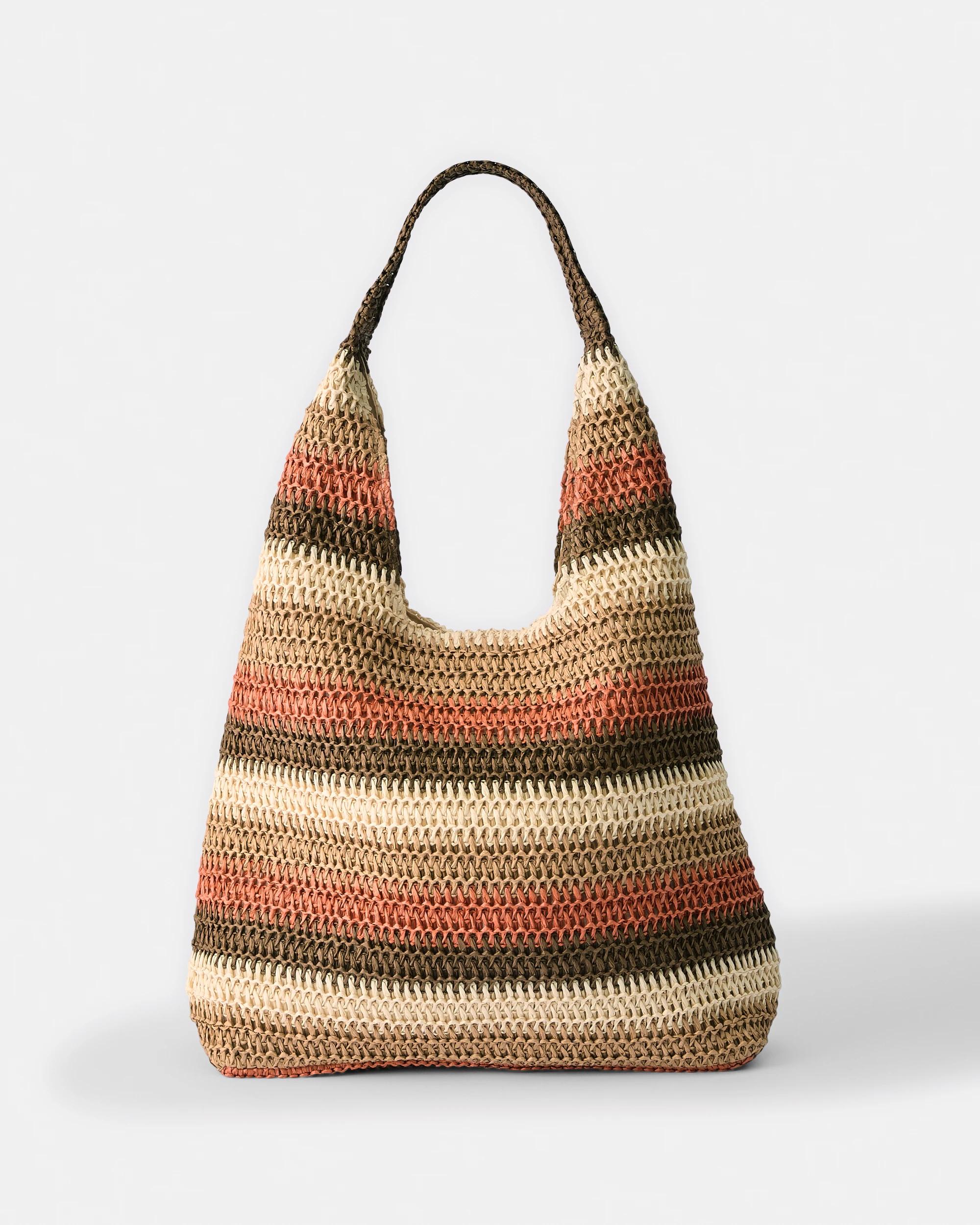 1 Summer Hobo Bag Brwn Multi, 1 of 6