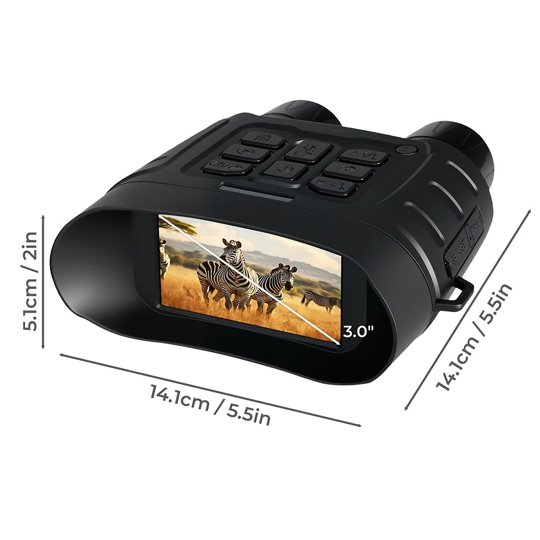 2 Spector 4K Infrared Night Vision Goggles with 32GB TF Card, 2 of 3