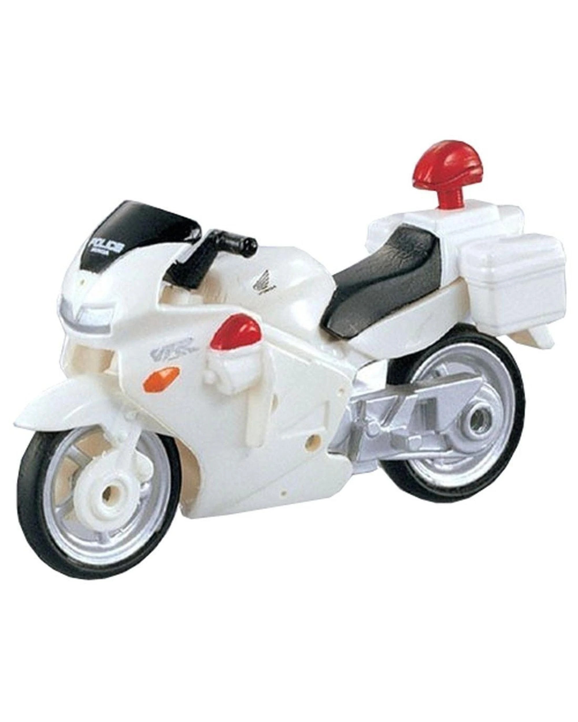 1 Tomica No.4 Honda VFR White Police Motorcycle, 1 of 3
