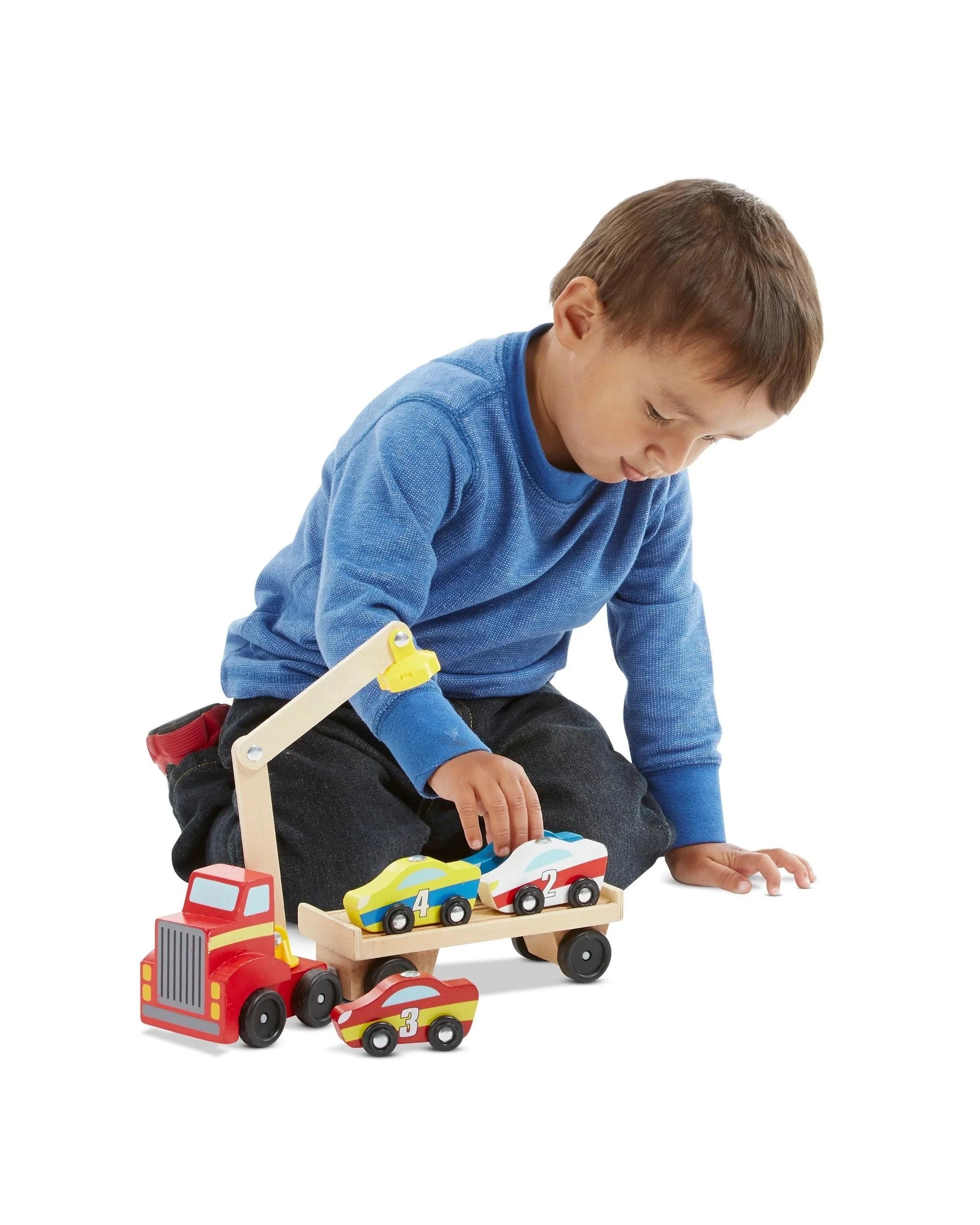 5 Melissa and Doug Magnetic Car Loader Playset, 5 of 8