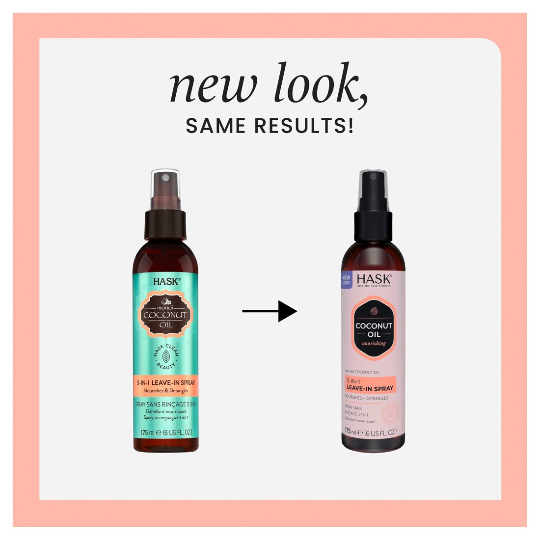 4 HASK 5-in-1 Leave-In Spray 175ml - Coconut Oil, 4 of 10