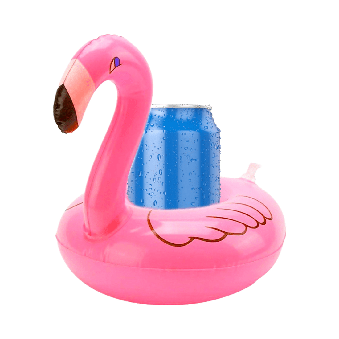 2 Party Maker Inflatable Flamingo Drink Holder, 2 of 2