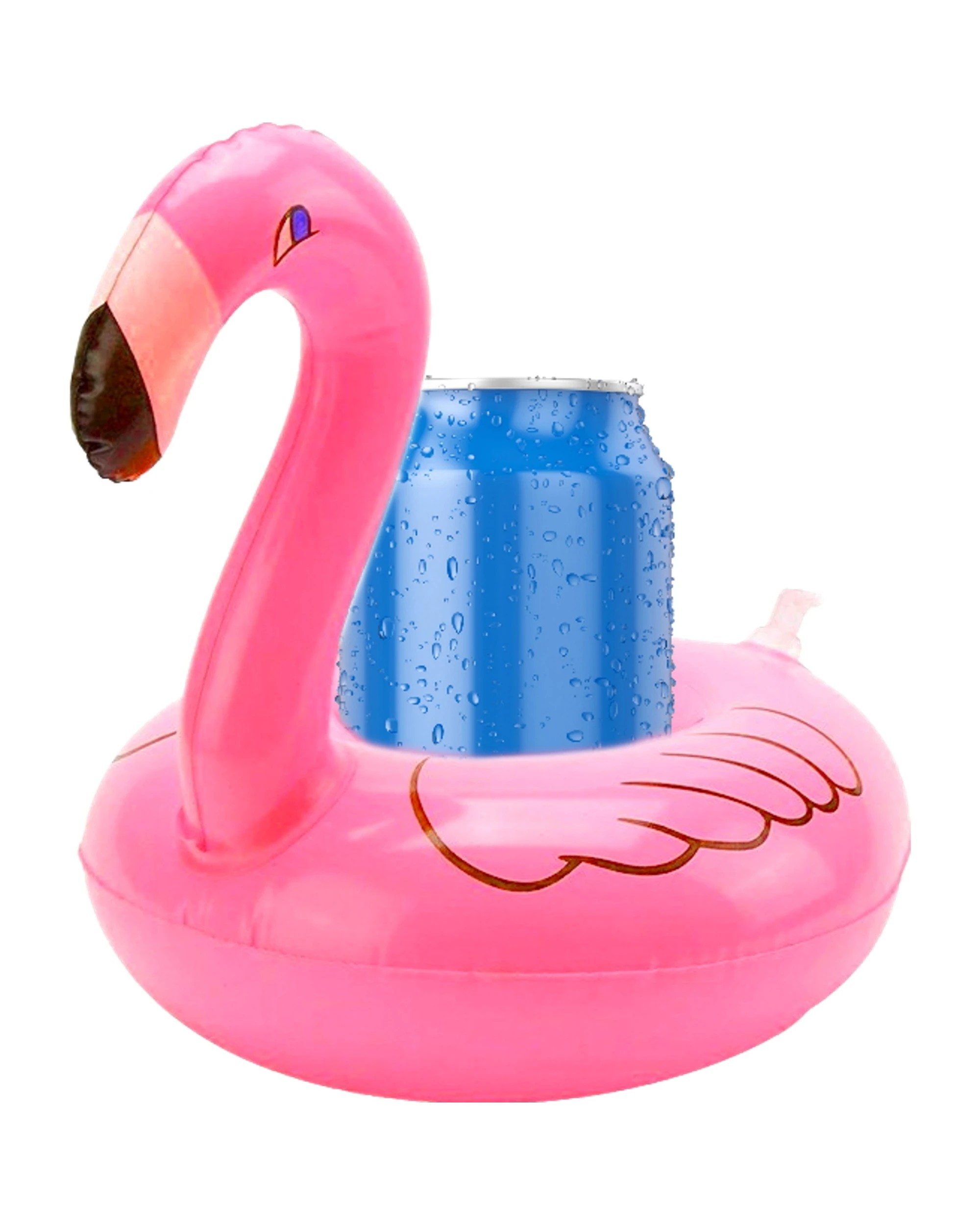 2 Partyrama Inflatable Flamingo Drink Holder, 2 of 2