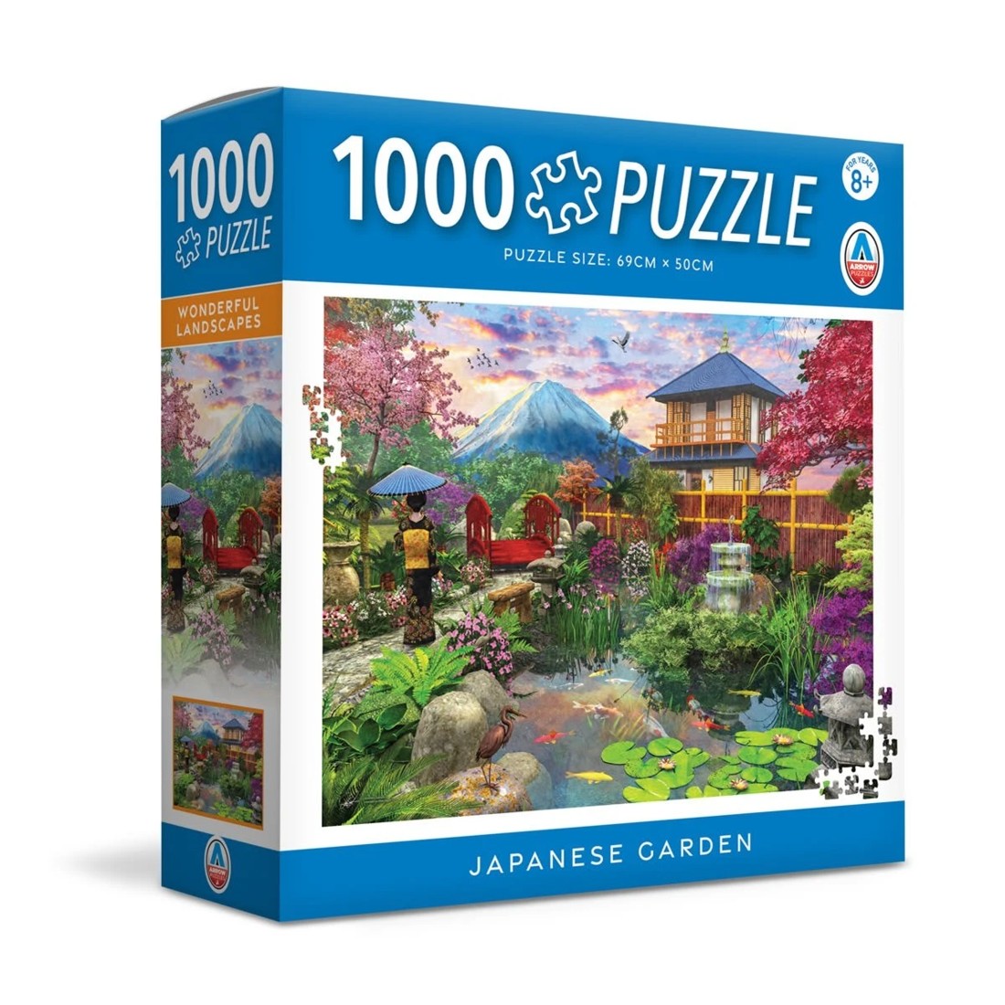 2 1000 Piece Arrow Wonderful Landscapes Puzzle - Assorted, 2 of 2