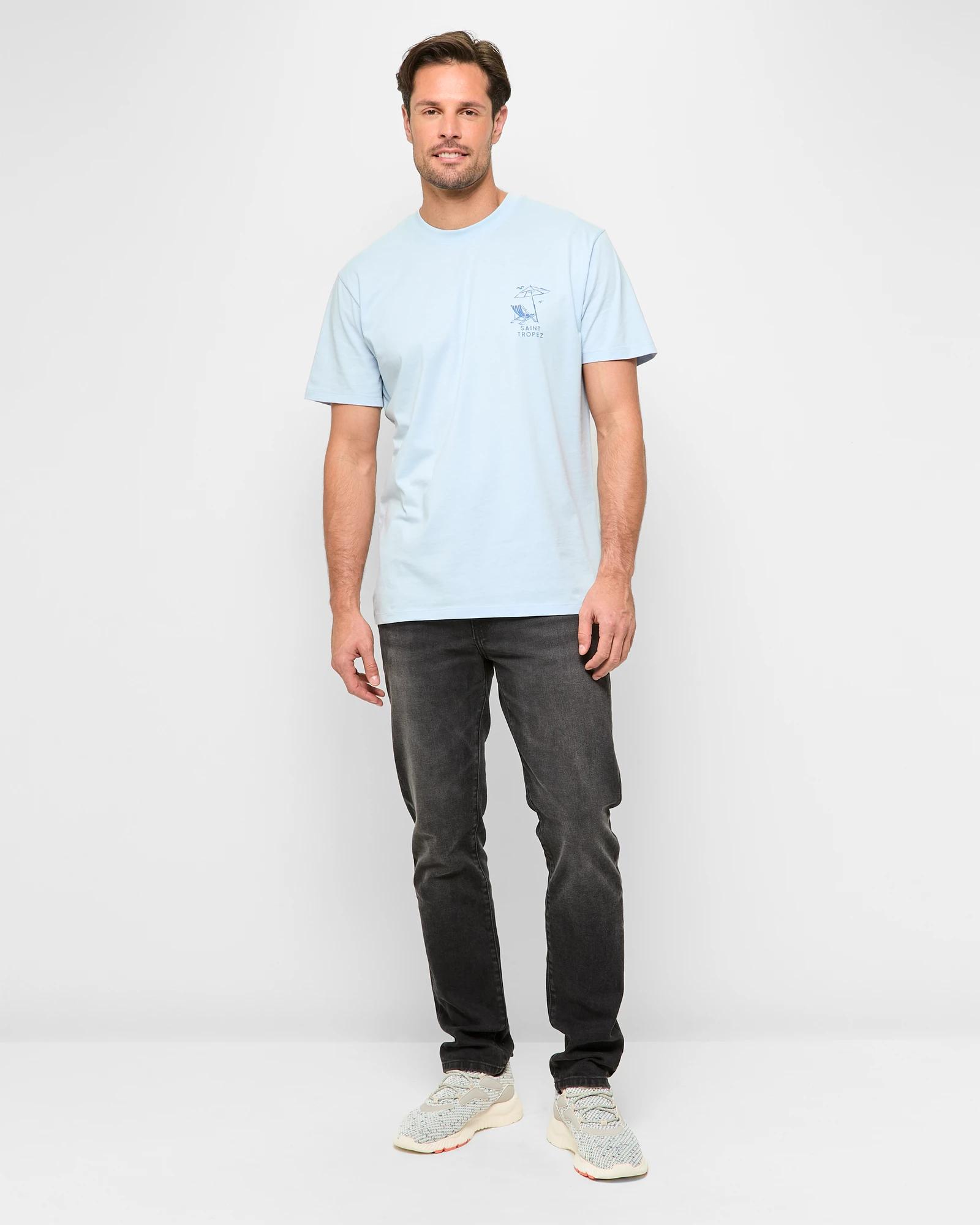 2 Target Australian Cotton Vacation Print T-shirt LIGHT BLUE, 2 of 5