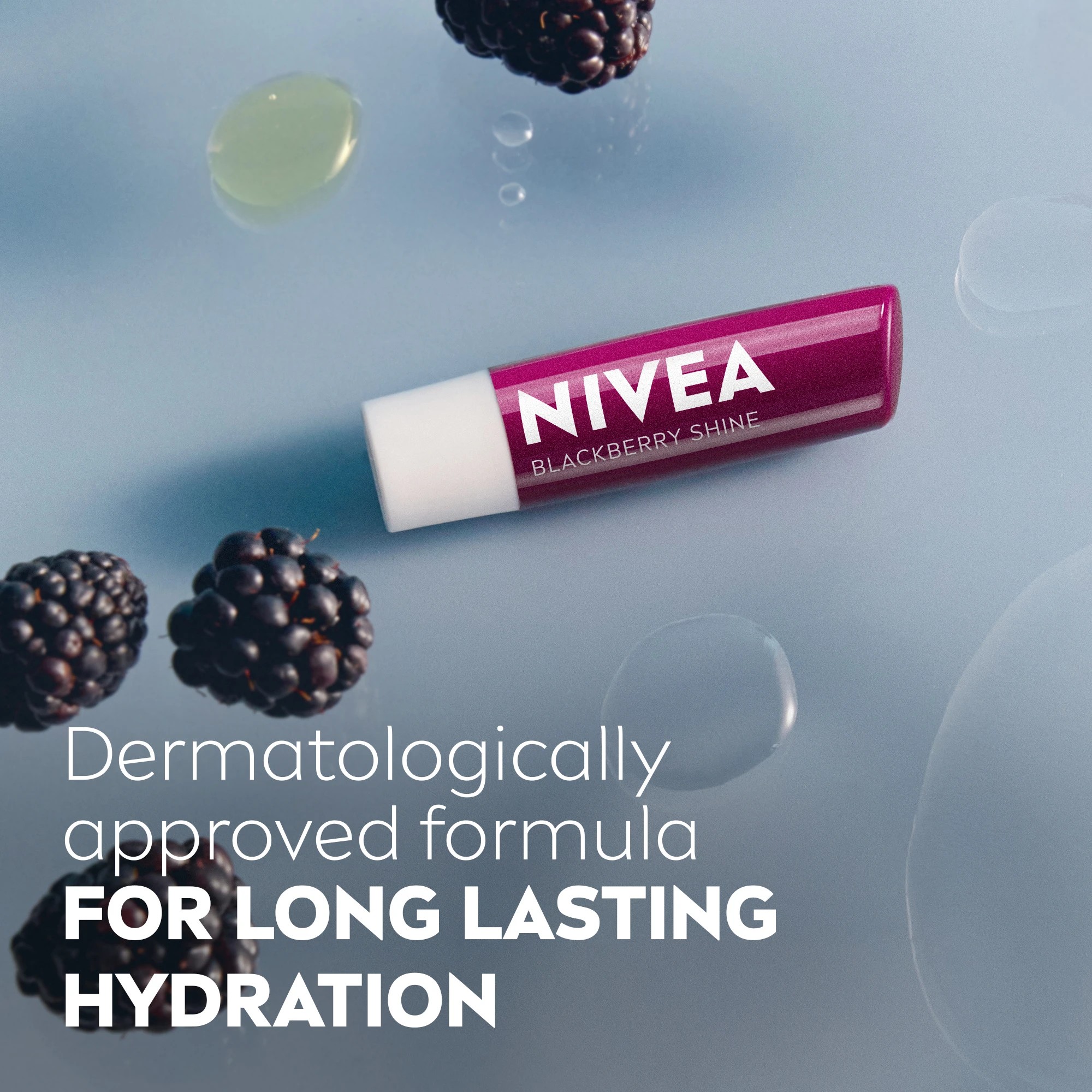 4 Nivea Blackberry Shine Caring Lip Balm 4.8g, 4 of 7