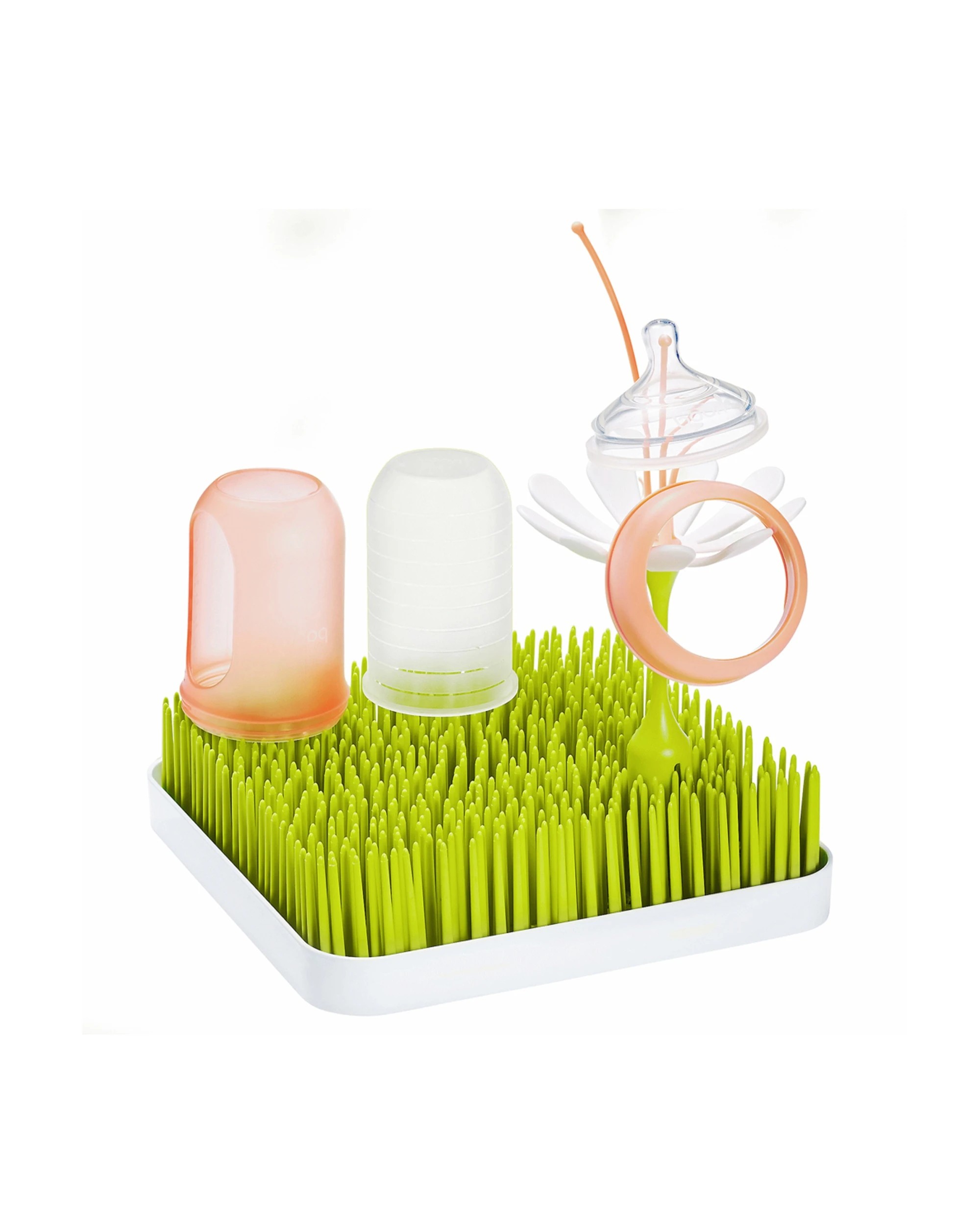 2 Boon Stem Baby Bottle/Sippy Cup Drying Rack Accessory Petal - Multi, 2 of 3