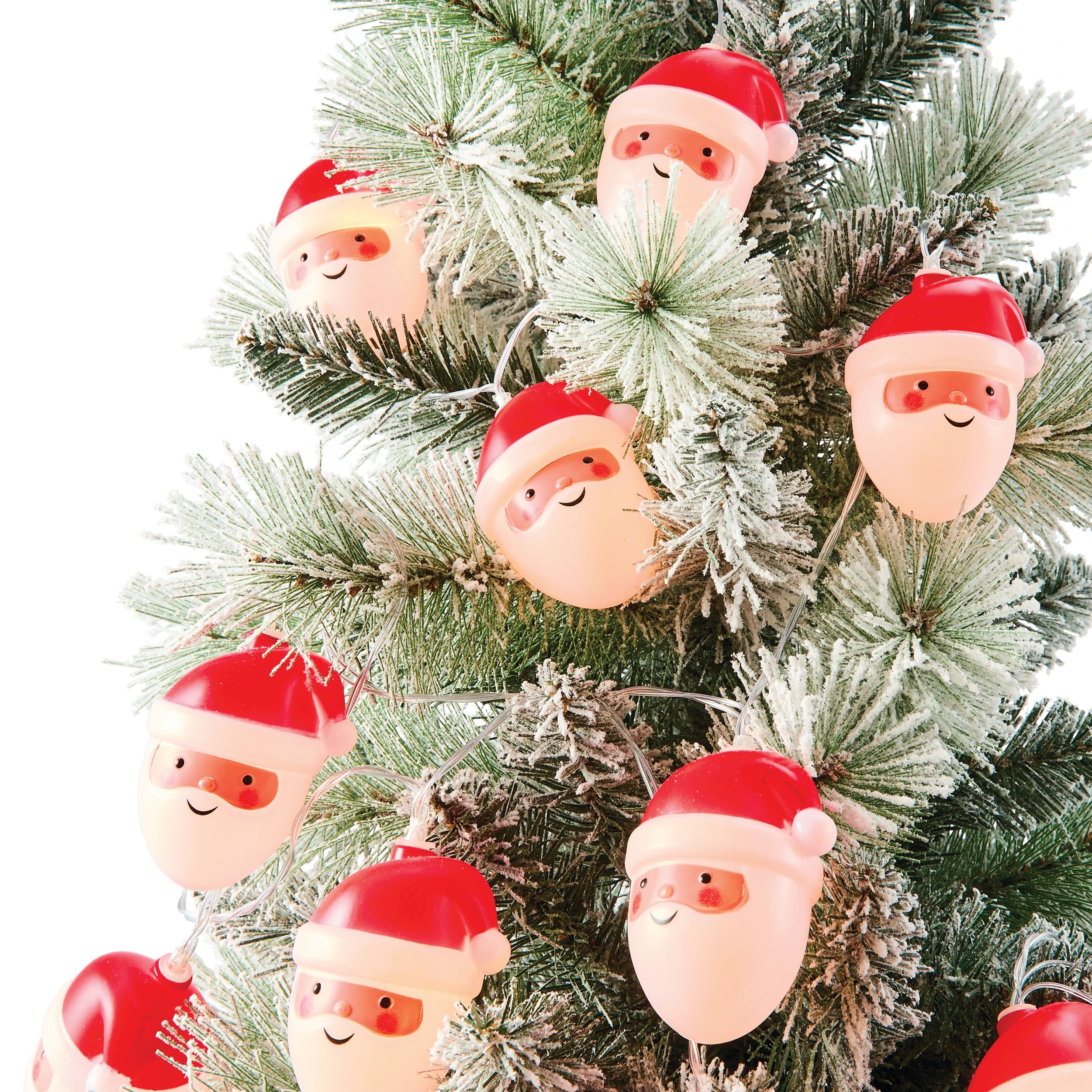 4 Battery Operated 10 LED Novelty String Lights - Assorted, 4 of 8