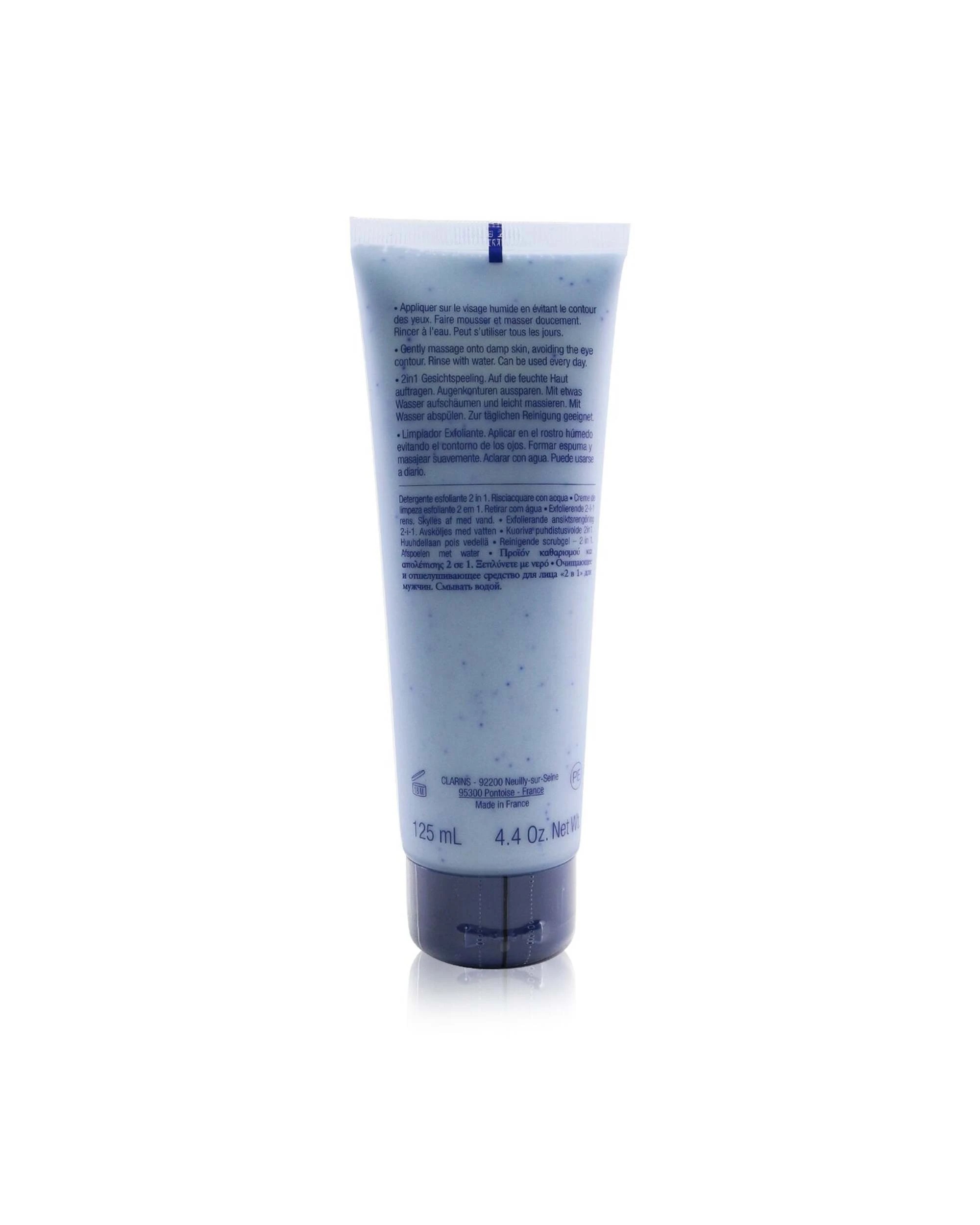 3 Clarins Men Exfoliating Cleanser  125ml/4.4oz, 3 of 3