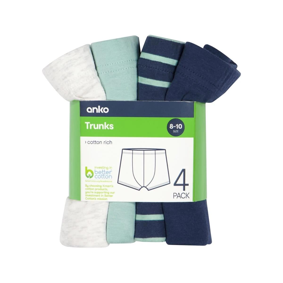 7 4 Pack Print Tunnel Trunks Teal Pack, 7 of 7
