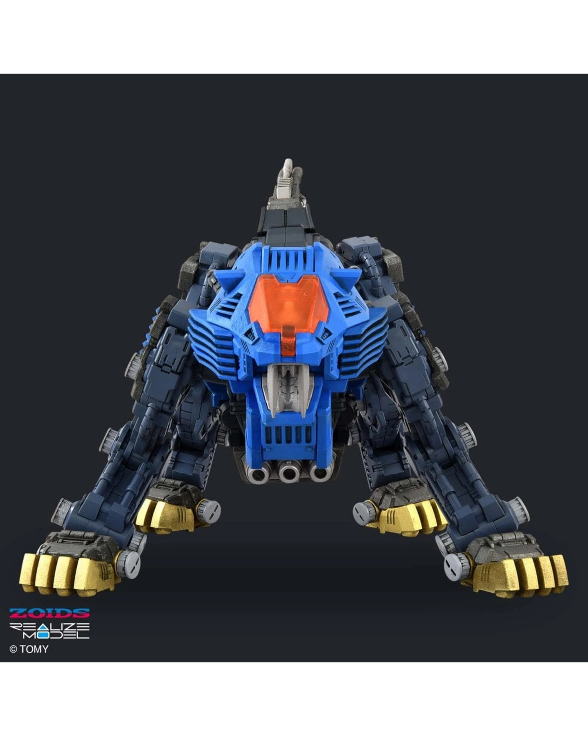4 Takara Tomy Zoids Realize Model RMZ-013 Shield Liger Bang Special Lion Type 1/100 Scale Model Kit, 4 of 10