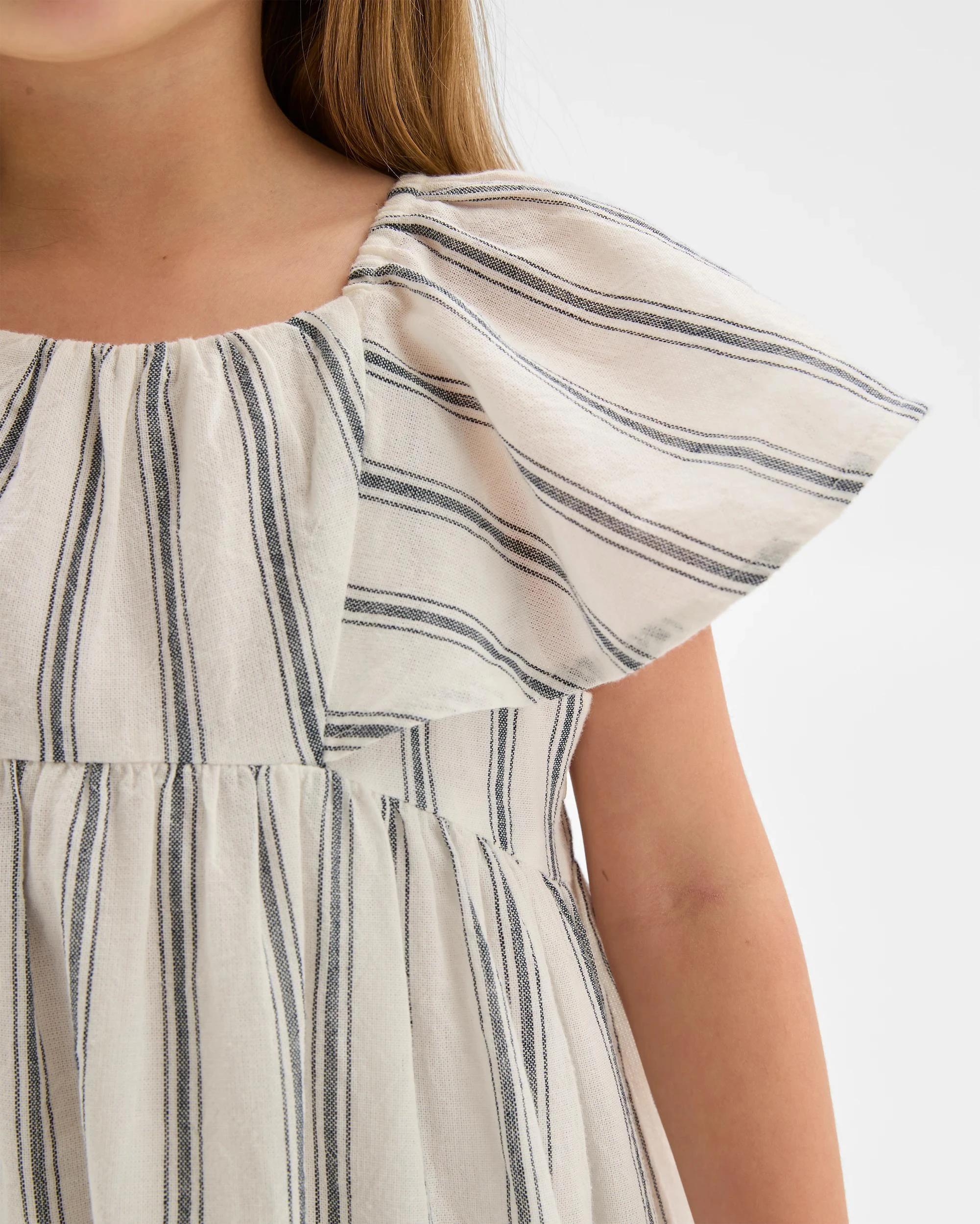 3 Target Kids Woven Prairie Dress MULTI STRIPE, 3 of 5