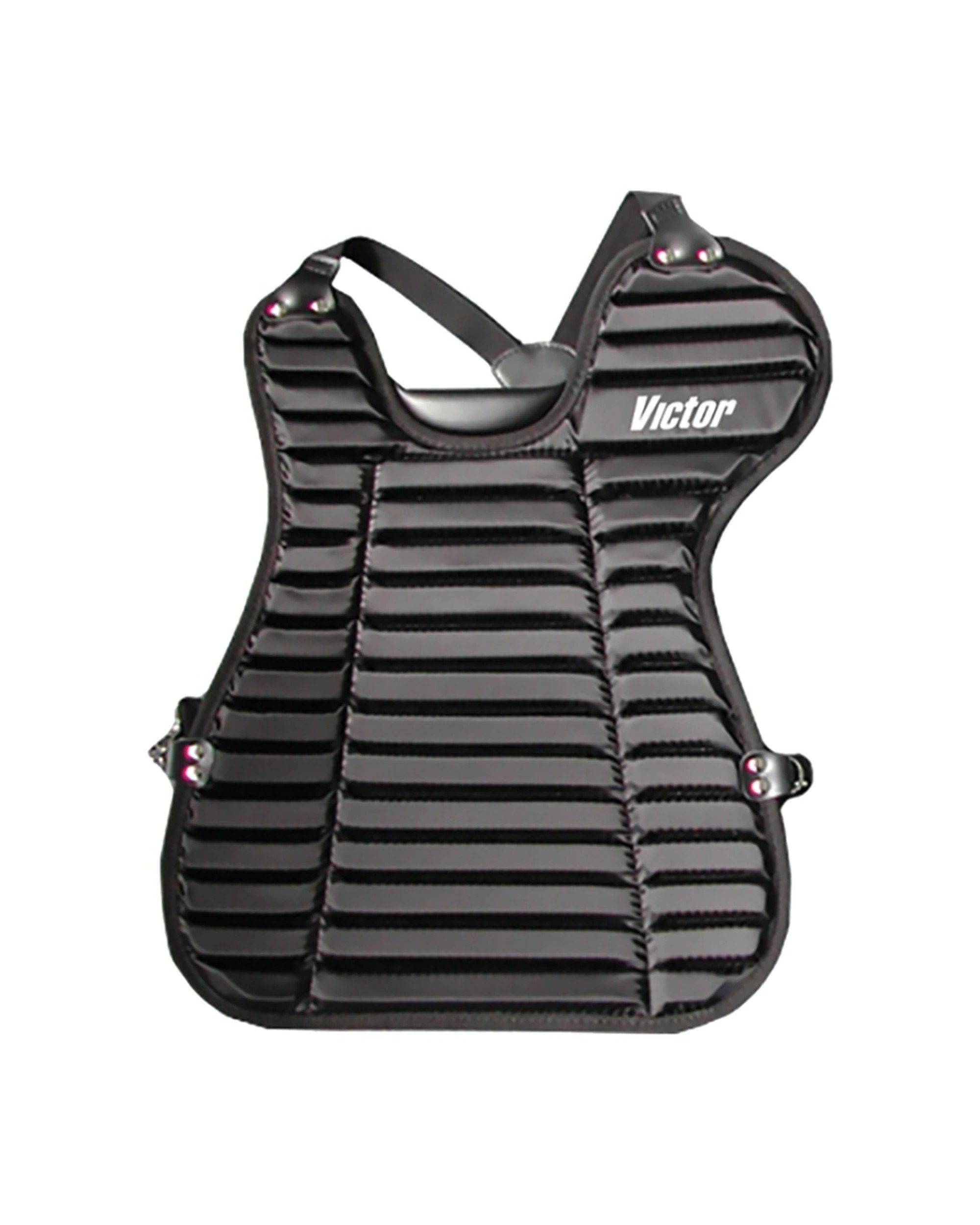 1 Victor Sports Catchers Chest Guard Junior Protective Vest 15 Inches - Black, 1 of 1