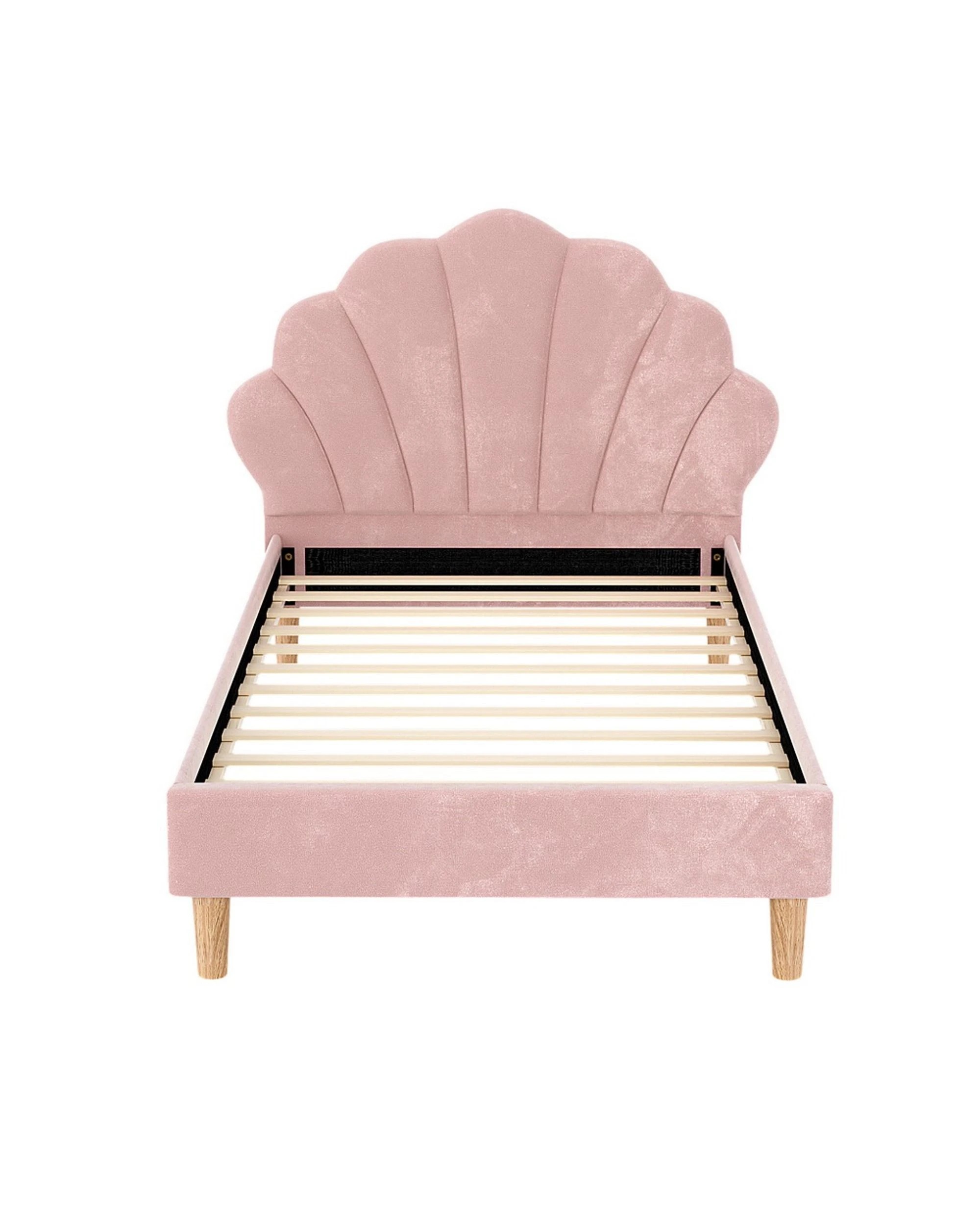 3 Artiss Bed Frame King Single Size - Pink, 3 of 7