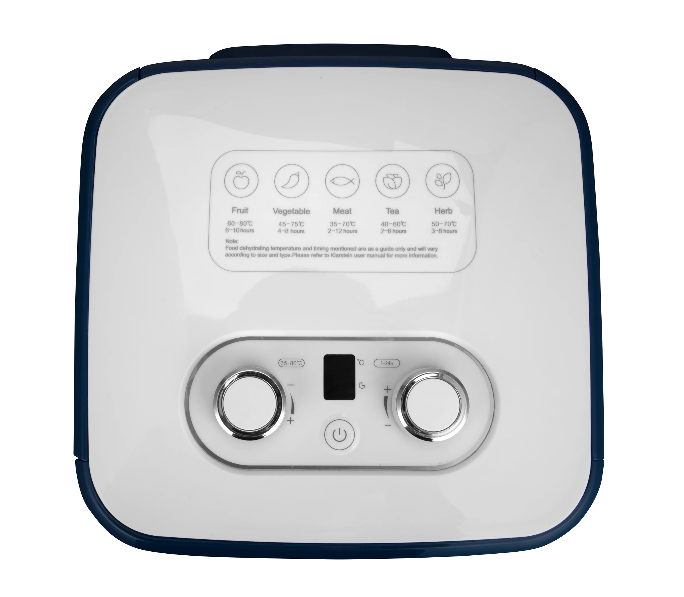 7 TODO 400W Food Dehydrator Stainless Steel Interior Preserve Yogurt Fruit Dryer Jerky Maker - Blue, 7 of 8