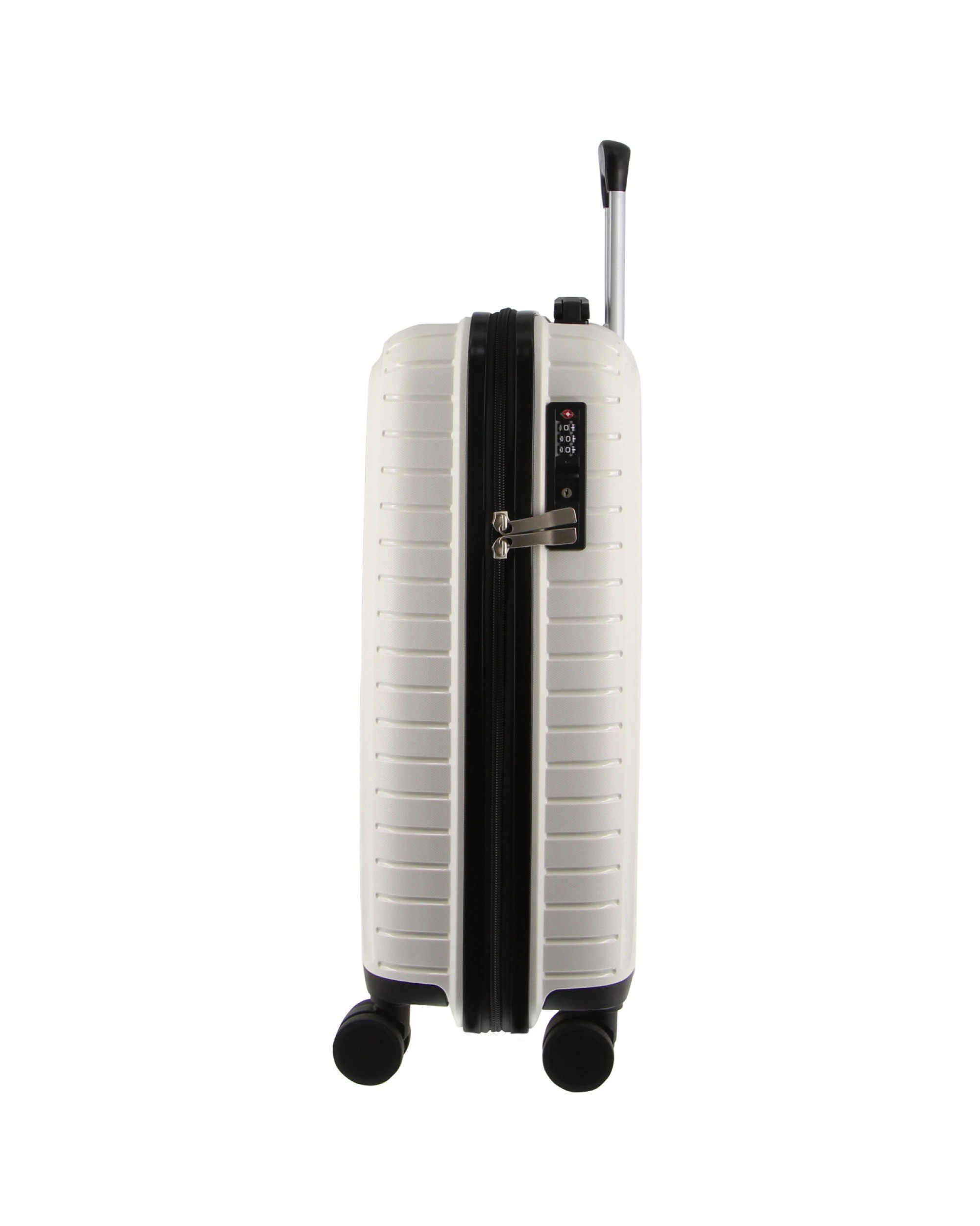 4 Pierre Cardin 65cm Medium Hard-Shell Suitcase Travel Luggage Bag - White, 4 of 4