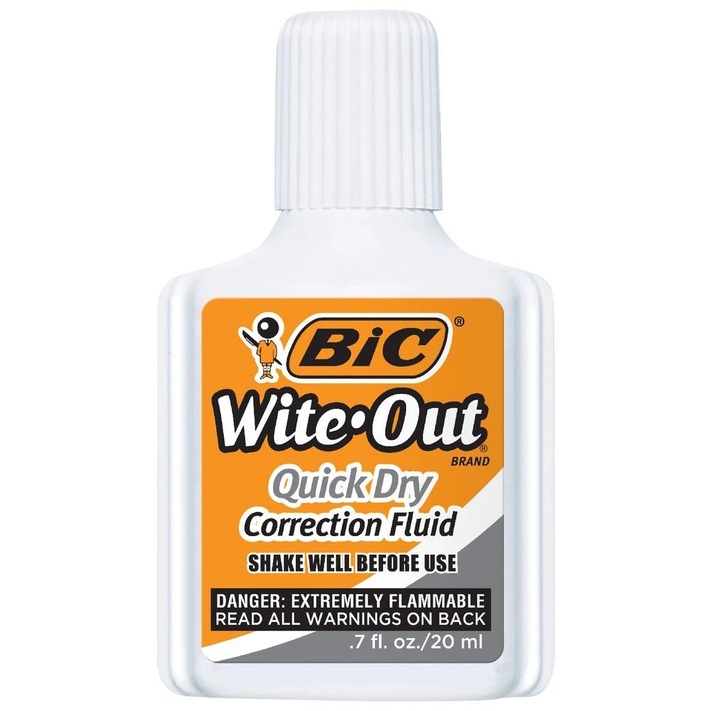 2 BIC Wite-Out Plus Quick Dry Correction Fluid 20mL, 2 of 5