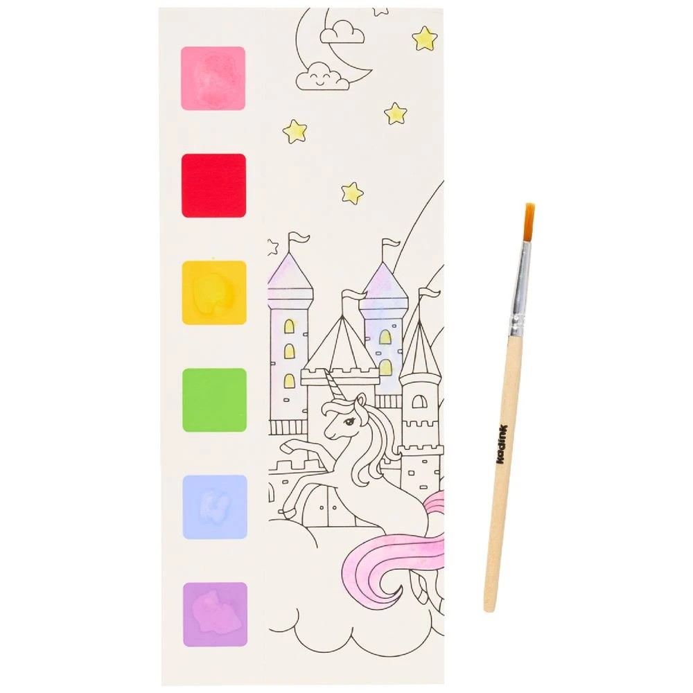 5 Kadink Water Colour Painting Book Unicorn, 5 of 6