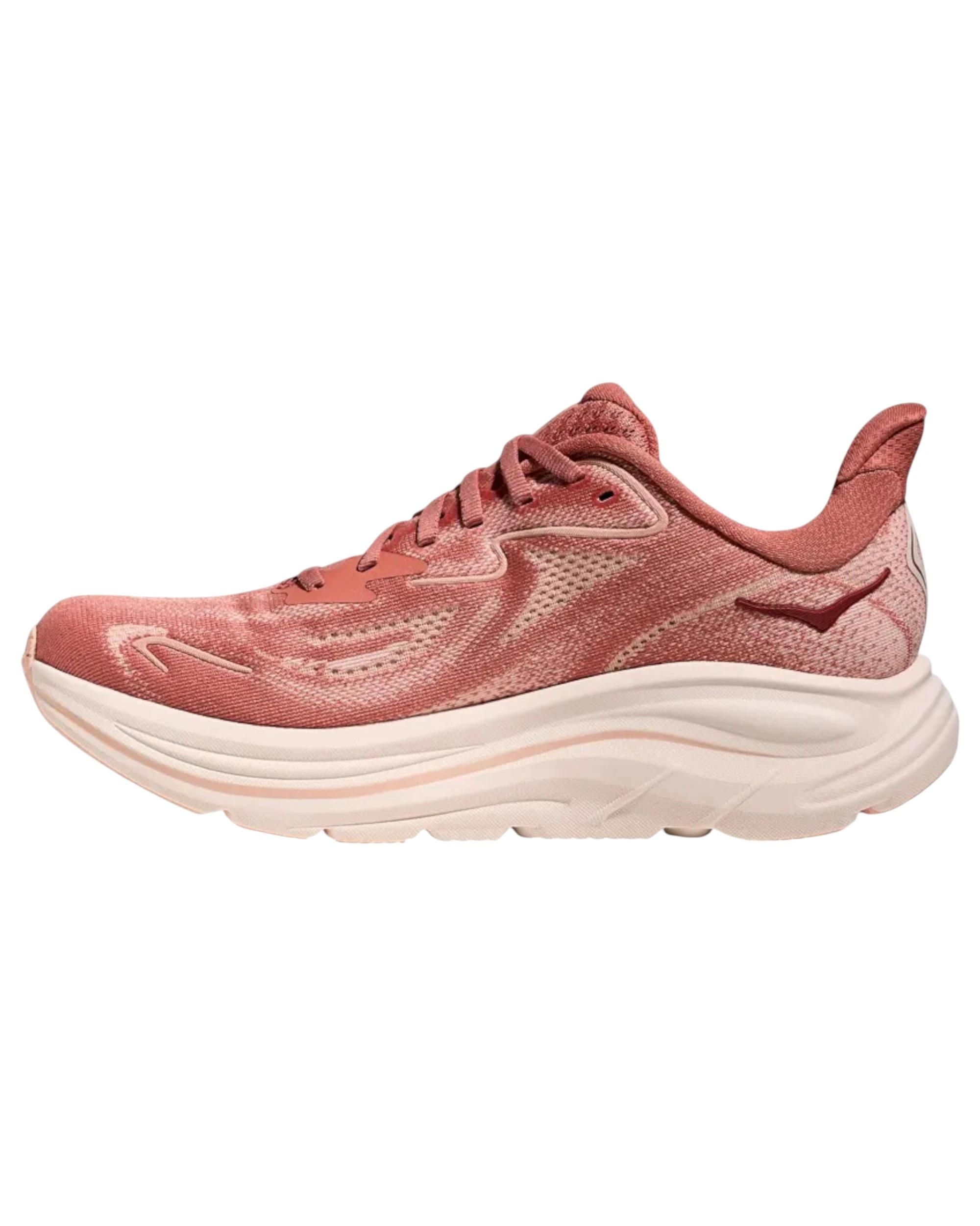 6 Hoka Womens Clifton 10 Athletic Running Shoes BLUSH ROSE, 6 of 8