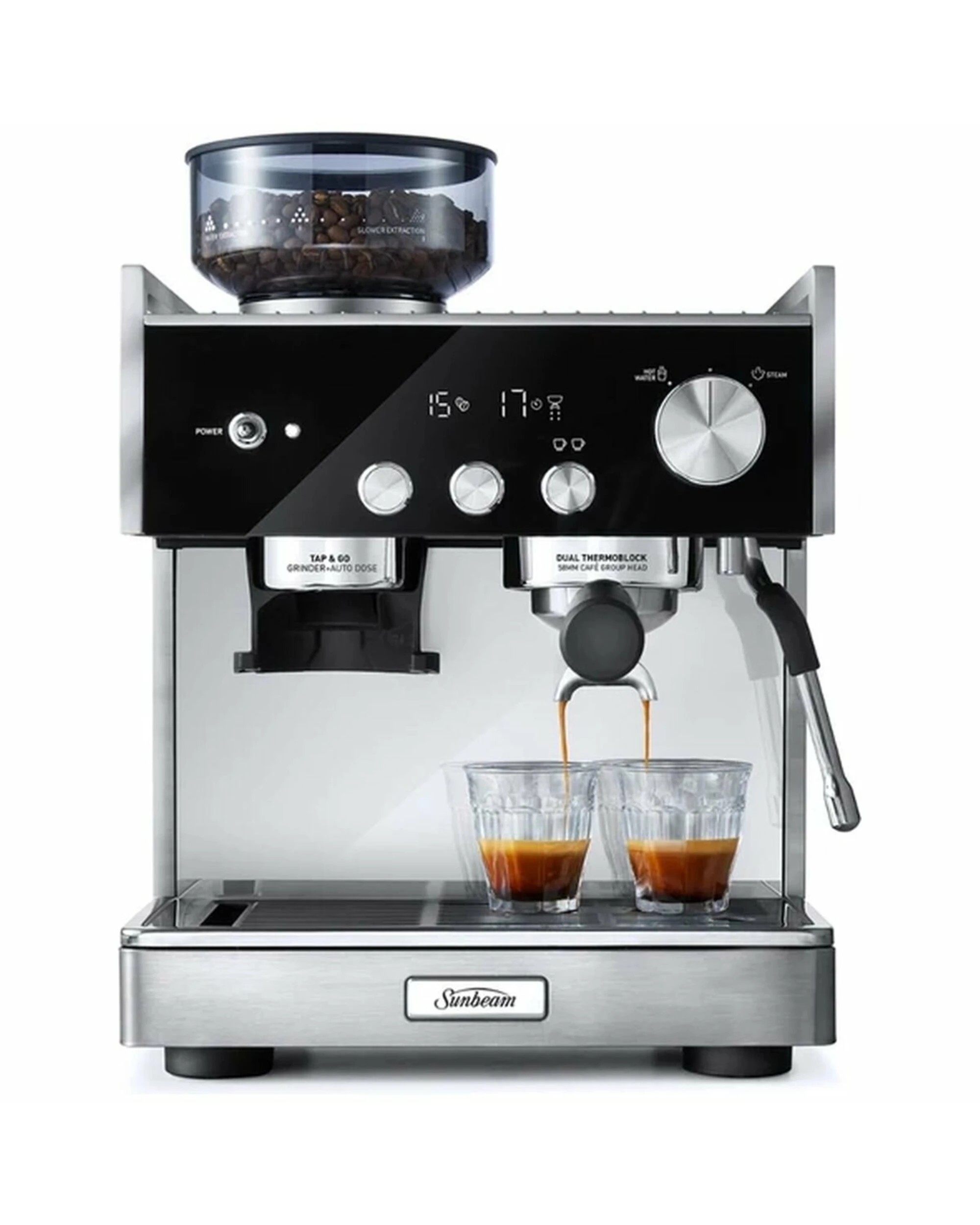 4 Sunbeam Origins Dual Espresso Coffee Machine, 4 of 5