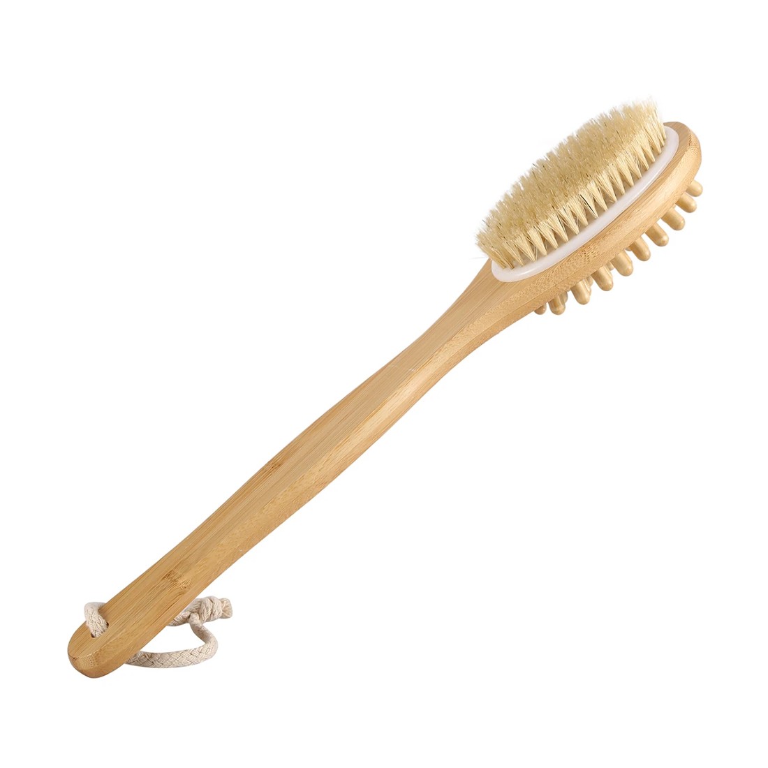 1 Bamboo Massage Body Brush, 1 of 5