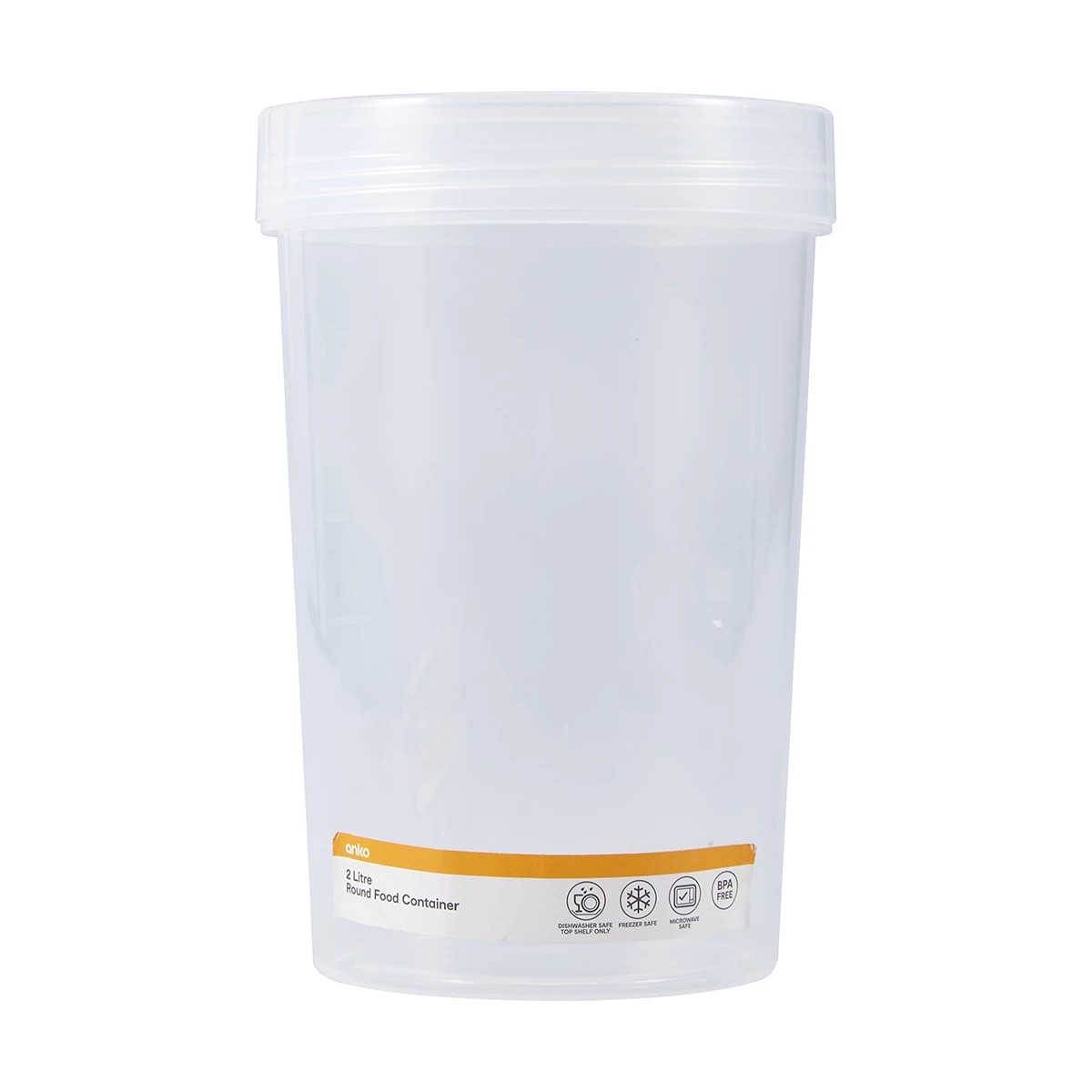 4 2L Round Food Container, 4 of 4