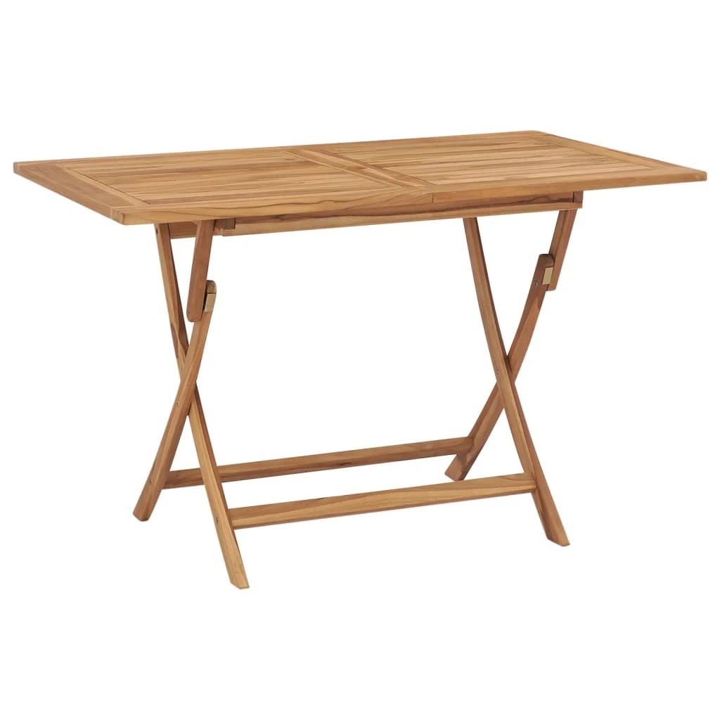 1 vidaXL Outdoor table Foldable - Brown, 1 of 7
