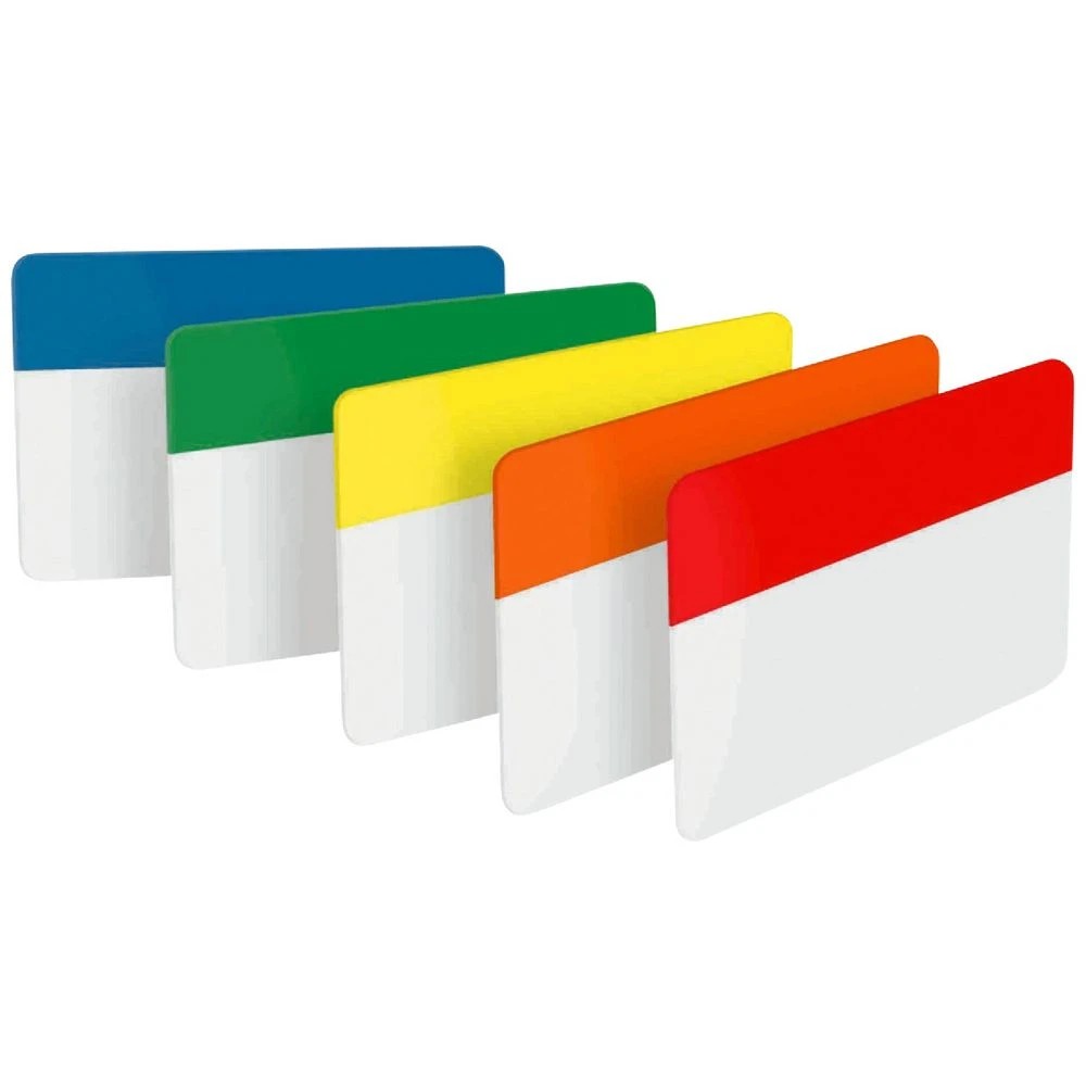 3 Post-it Filing Tabs 50 x 38mm Assorted 5 Pack, 3 of 7