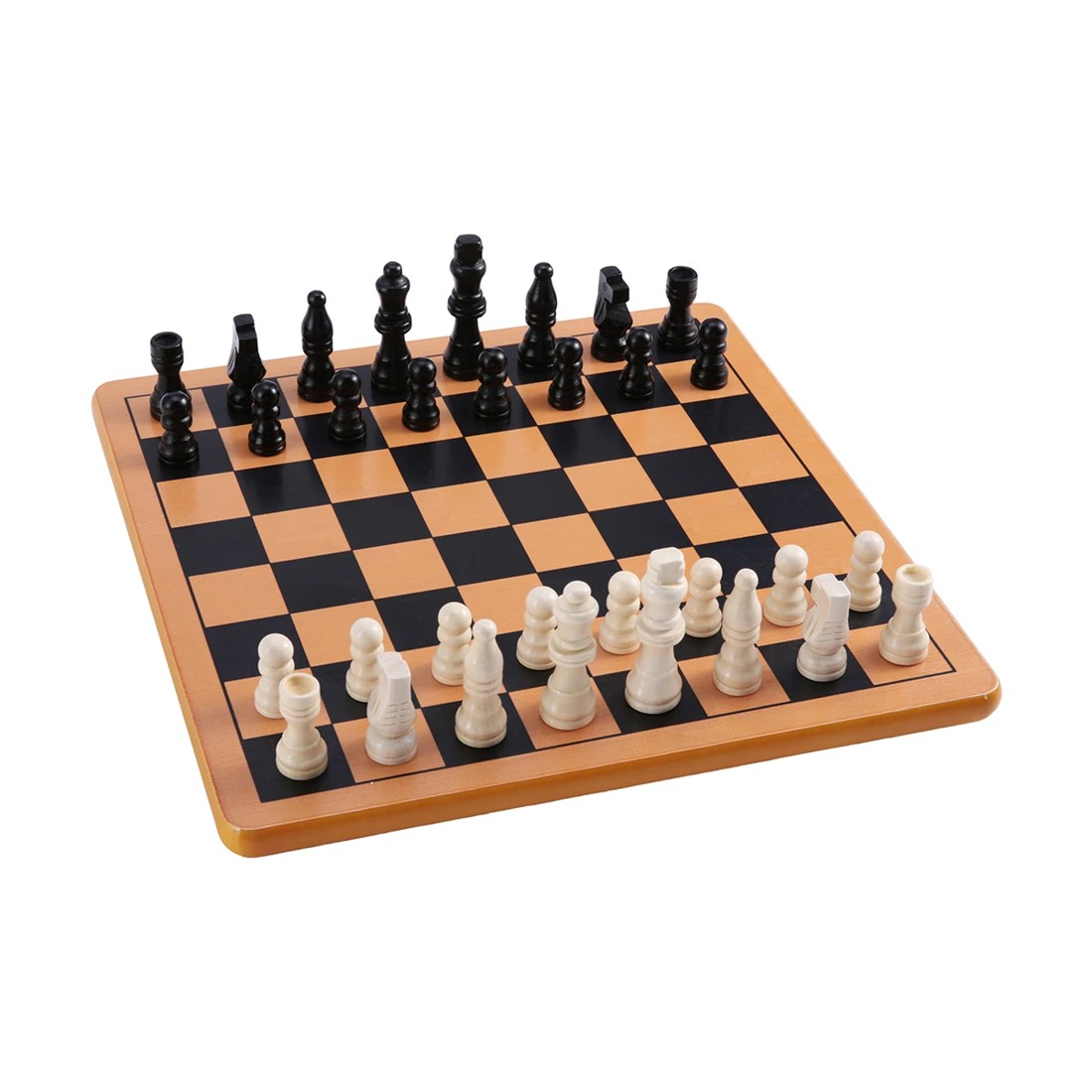 4 Wooden Chess and Draughts Game, 4 of 4