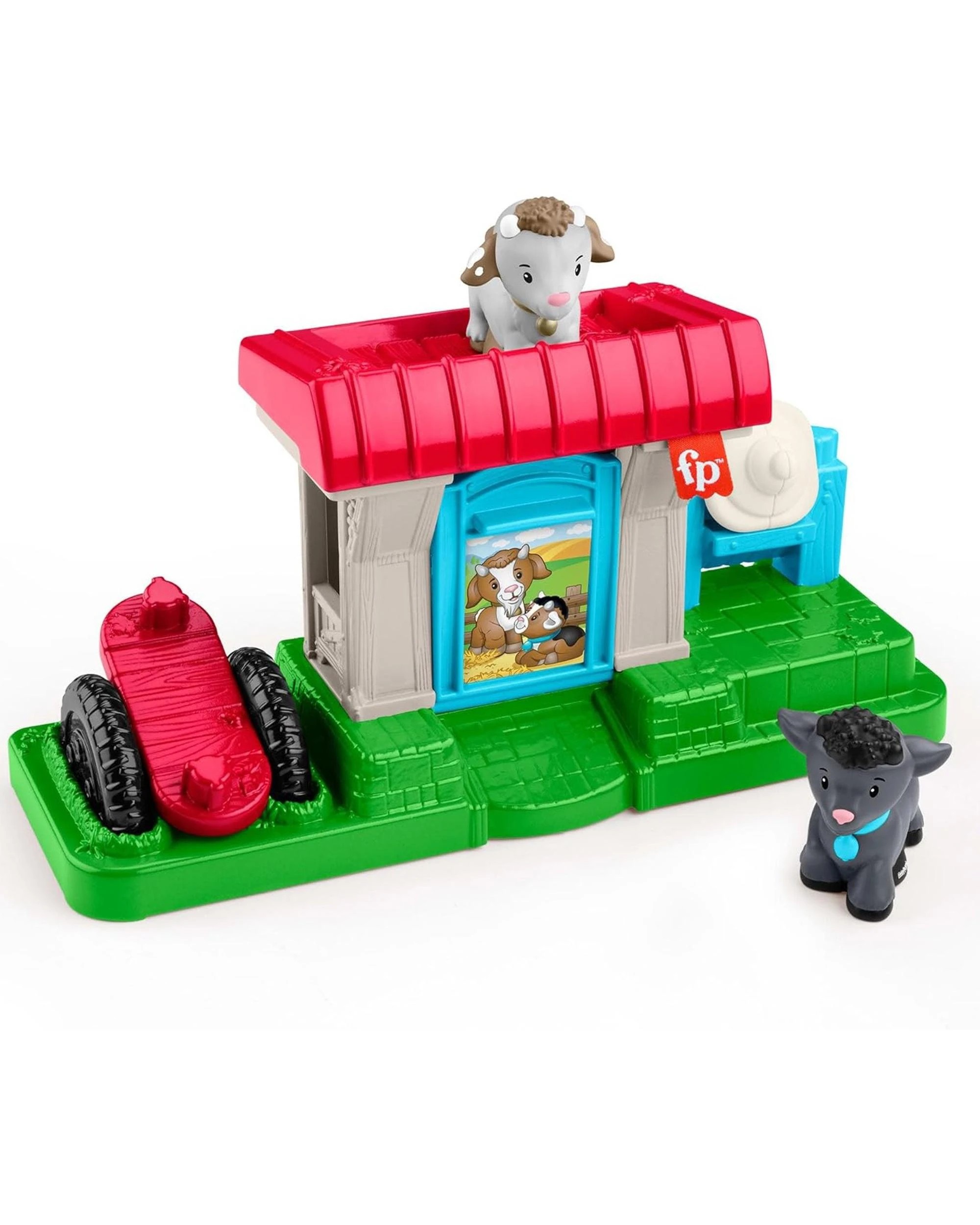 2 Fisher-Price Little People Feed and Play Goat Yard, 2 of 6