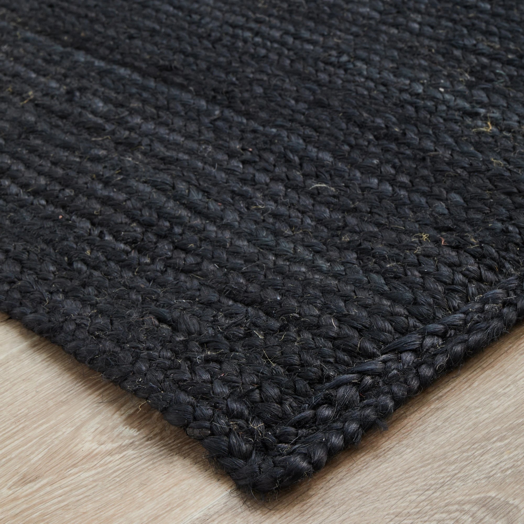 5 Common Ground Rugs Shoreline Black 400x300cm - Extra Extra Large Jute Rug - Black, 5 of 10