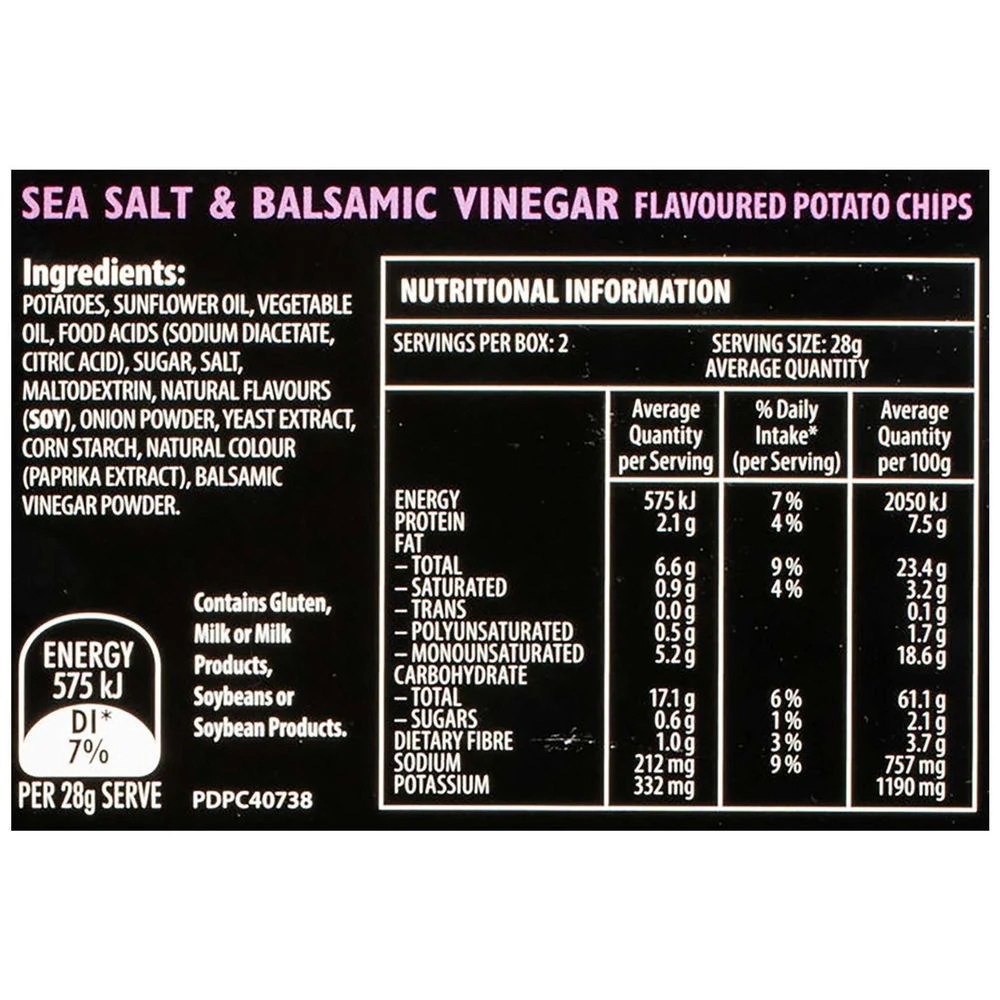 7 Red Rock Deli Chips Variety 280g 10 Pack, 7 of 8