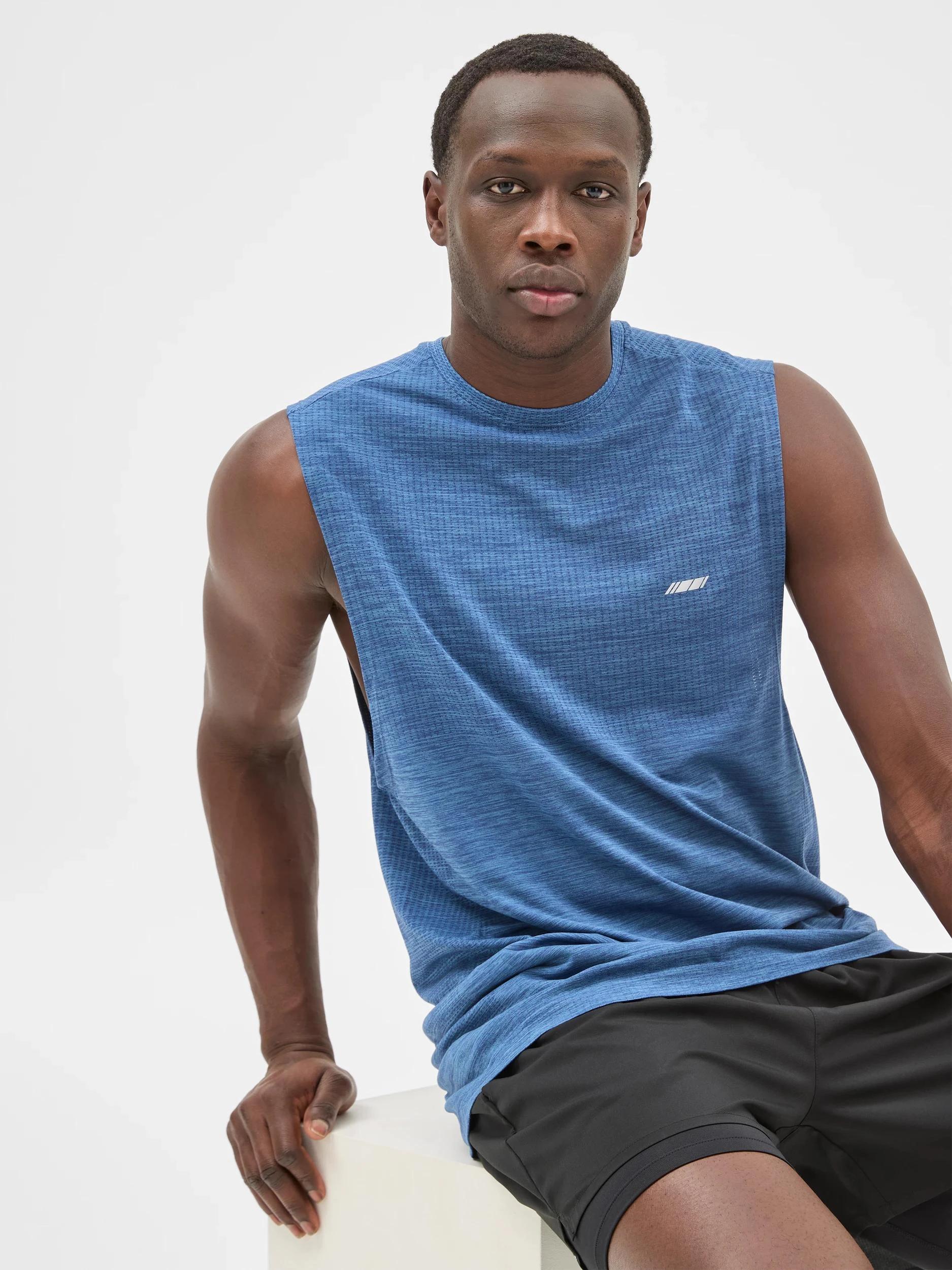 6 Target Active Core Training Tank Top BLUE, 6 of 6