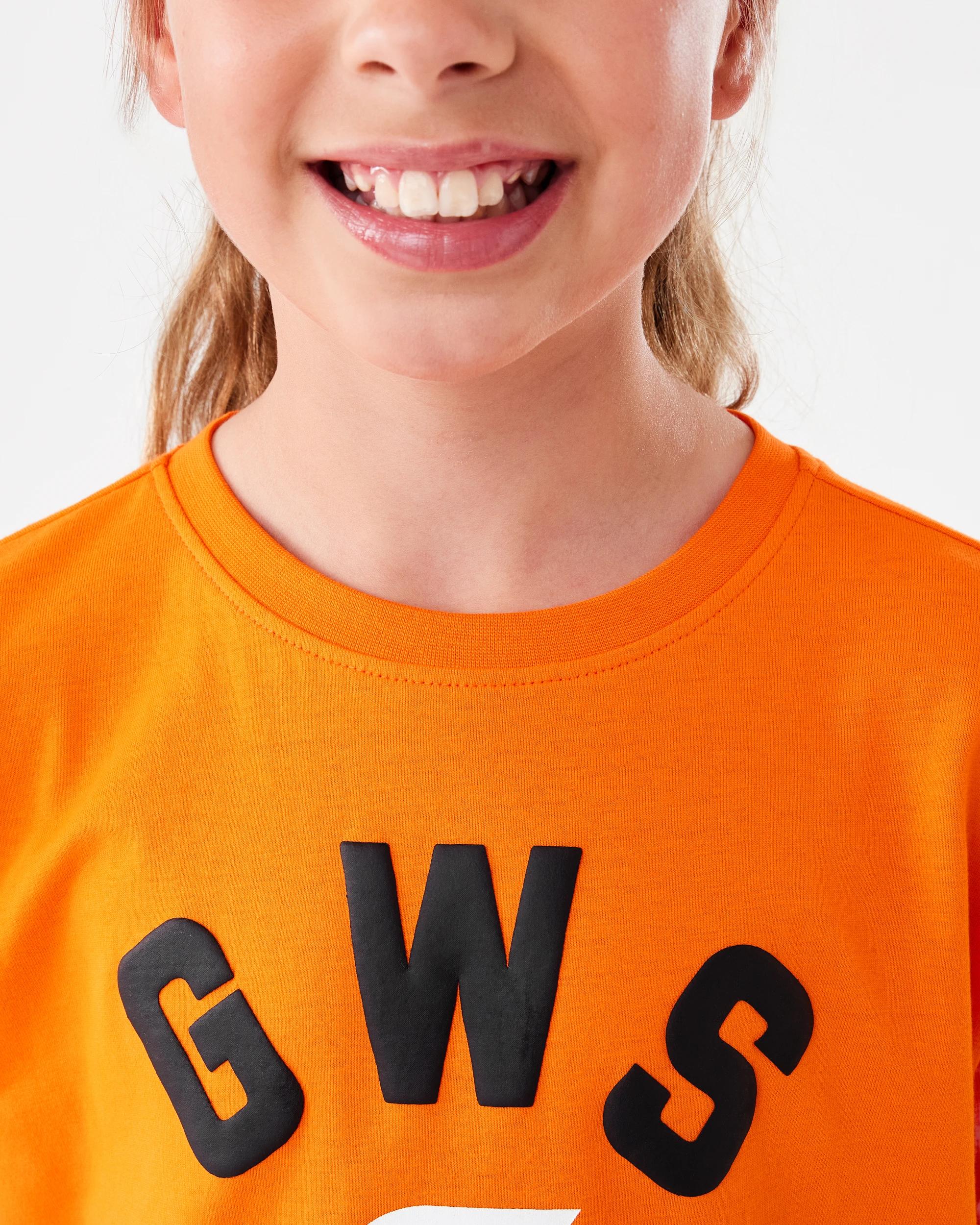5 Official AFL Kids T-shirt Gws Giants, 5 of 9