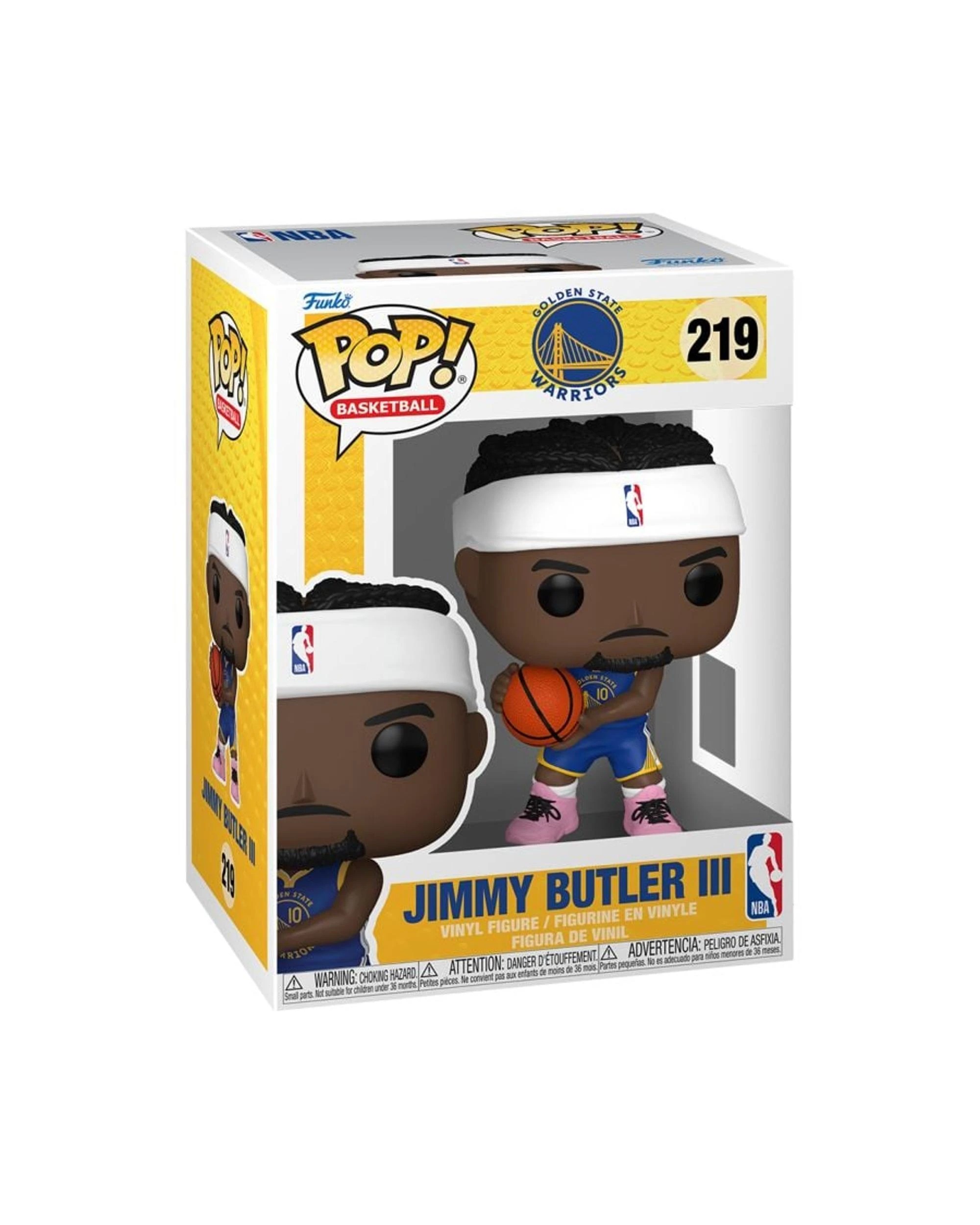3 NBA Warriors Jimmy Butler III Funko POP! Vinyl, 3 of 3